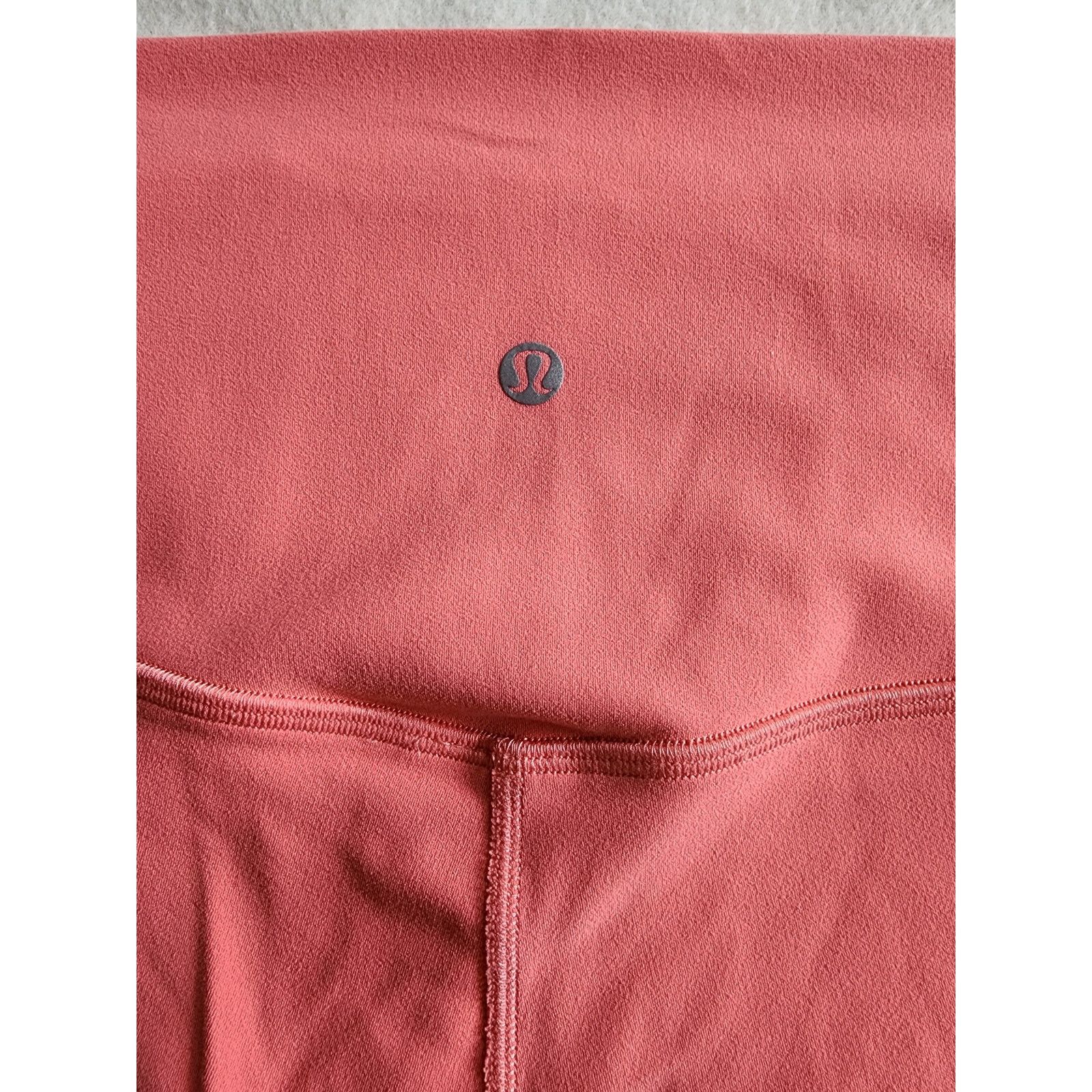 Lululemon Lululemon Align HR Pant Size 10 Full Length Pink Coral Yoga Size 32" / US 10 / IT 46 - 5 Thumbnail