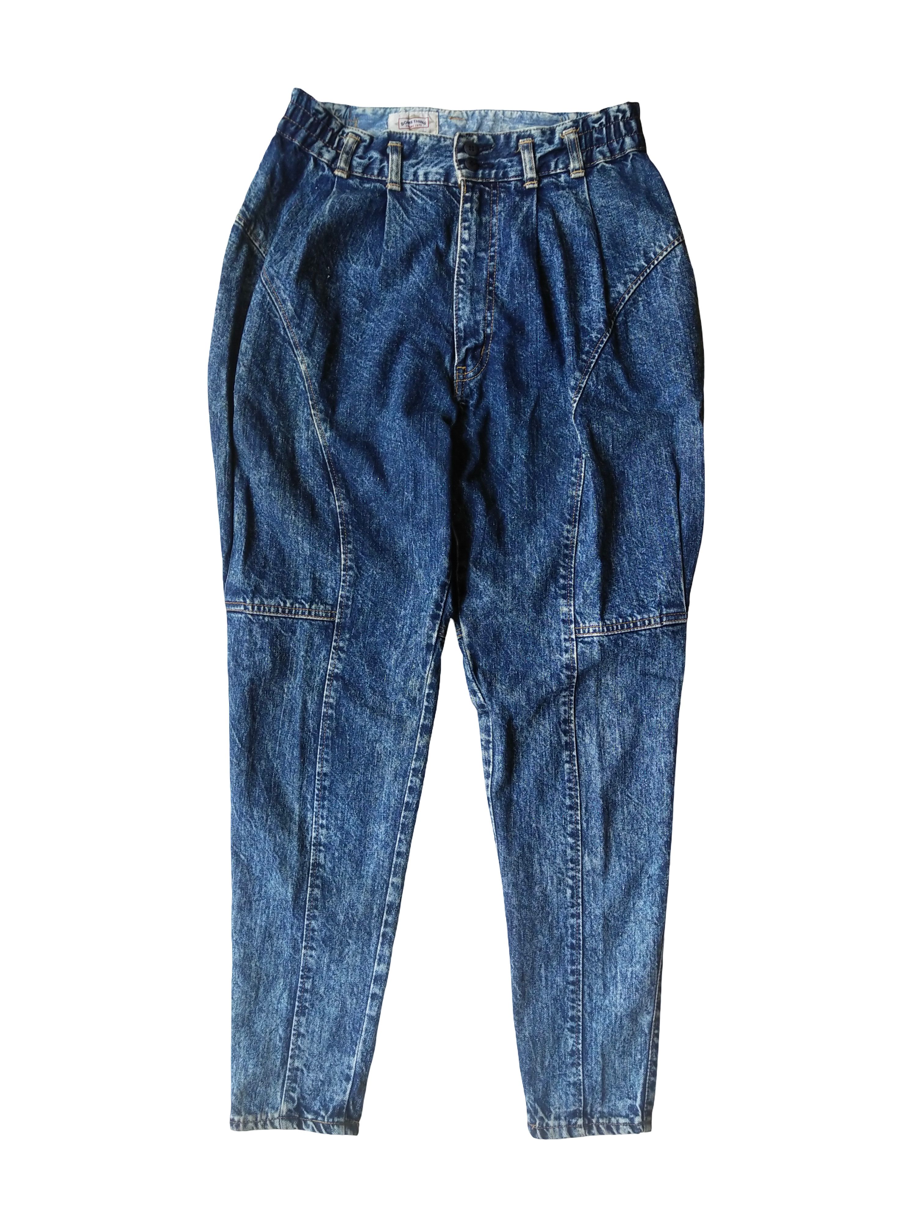 Edwin Vintage 80s Edwin Something Acid Wash Balloon Denim Jeans Size 28" / US 6 / IT 42 - 1 Thumbnail