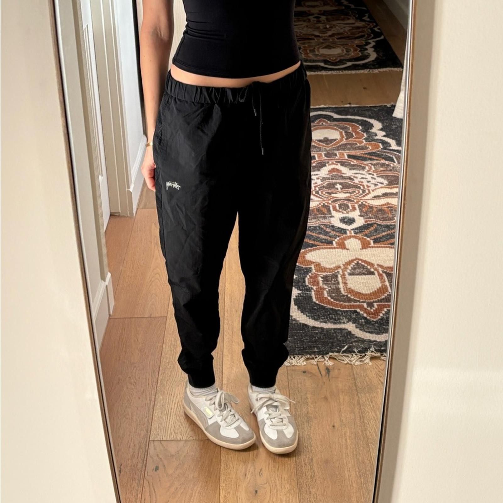 Stussy STÜSSY YsK Black Nylon Jogger Track Pants w/ Mesh Size Small Size 28" / US 6 / IT 42 - 5 Thumbnail