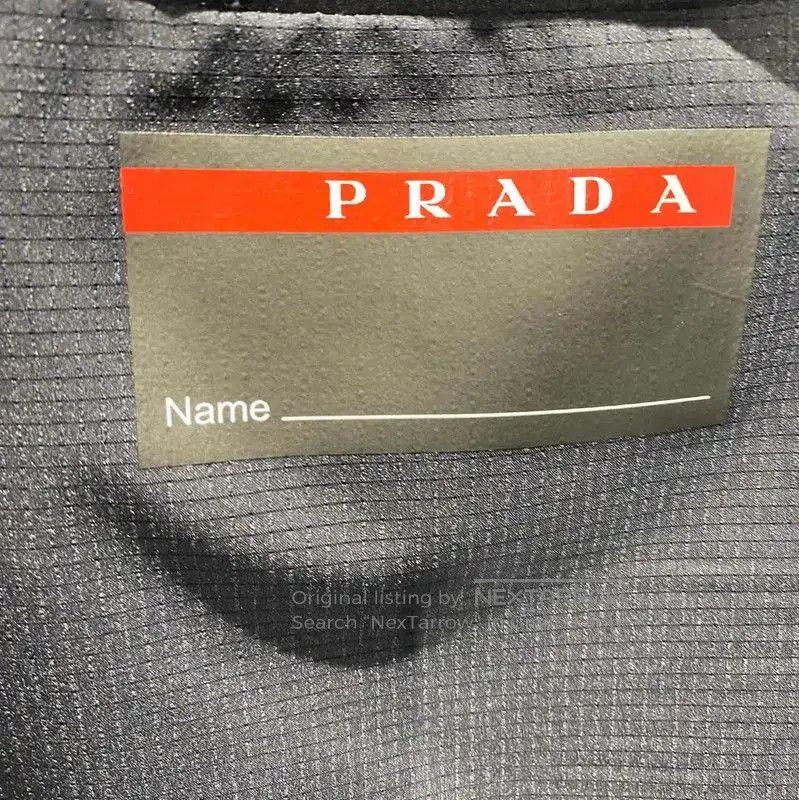 Prada Prada Men's Black Polyester Jacket. Size US M / EU 48-50 / 2 - 3 Thumbnail