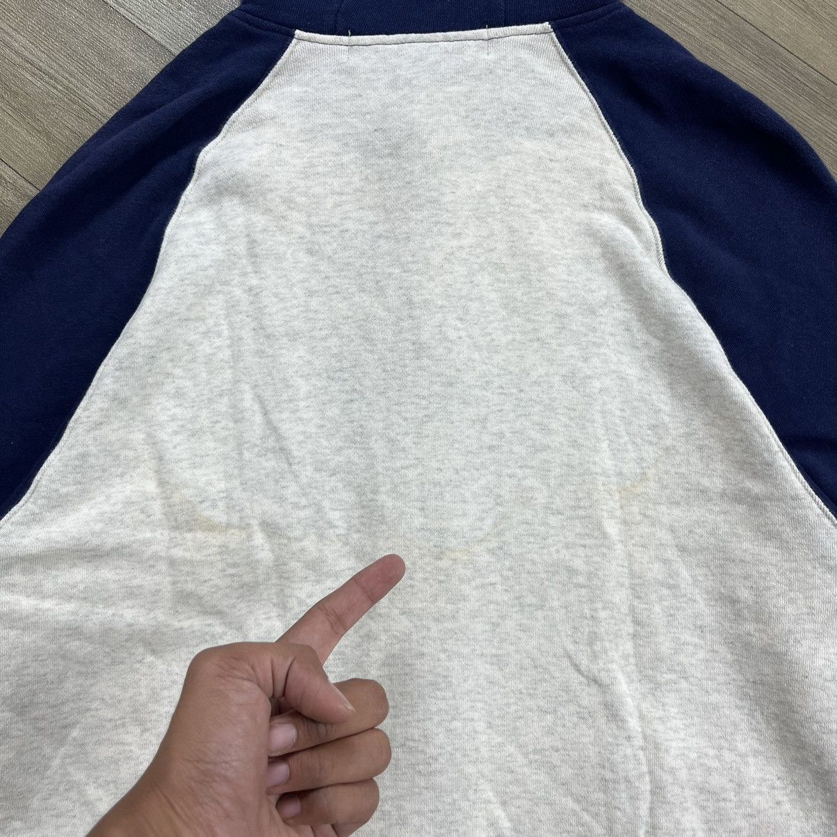 Issey Miyake Vintage Mercibeaucoup Issey Miyake Panda Ear Varsity Hooded Size US L / EU 52-54 / 3 - 12 Thumbnail