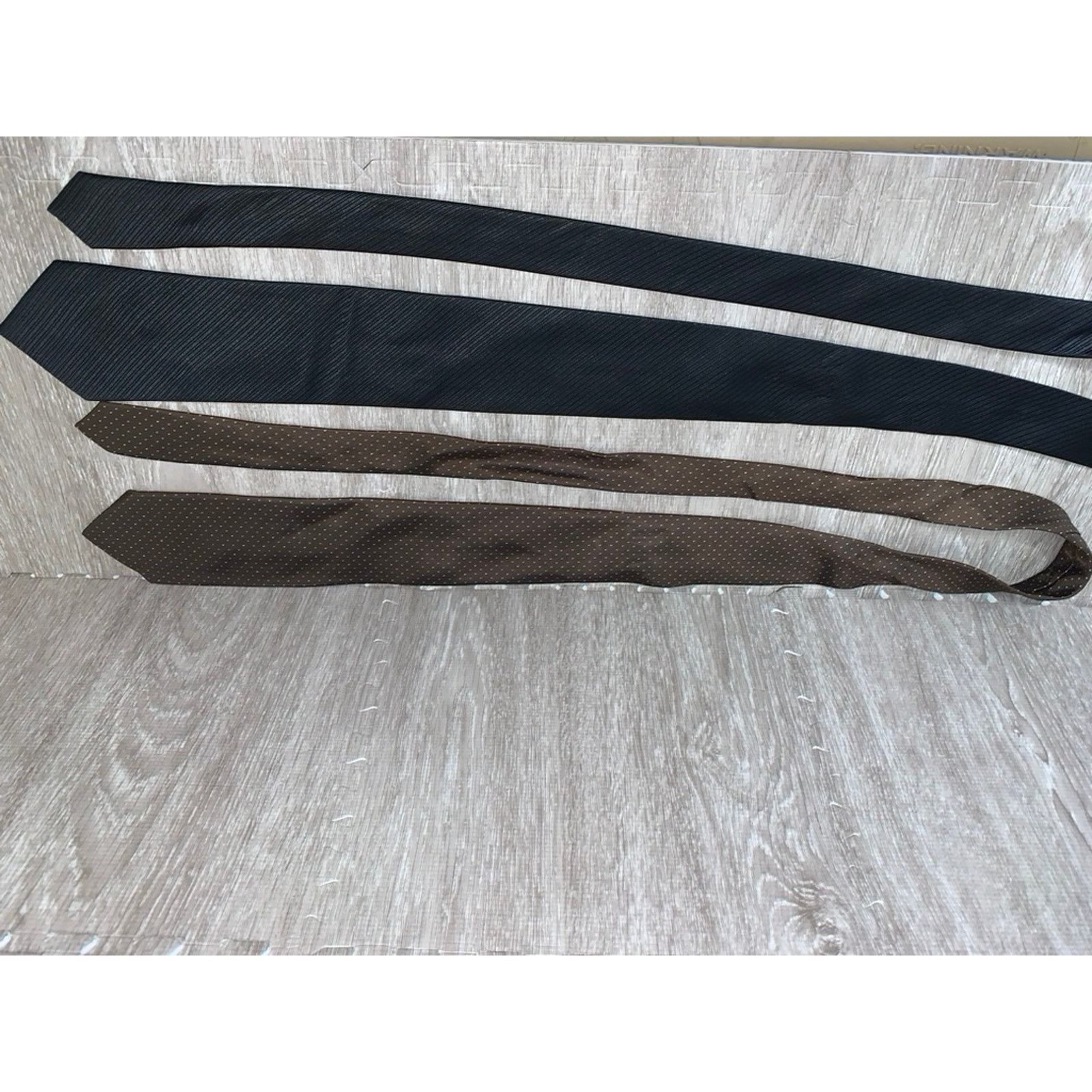 Stafford Stafford Set of 4 Men's Designer Ties Geometric Pattern Size ONE SIZE - 7 Thumbnail