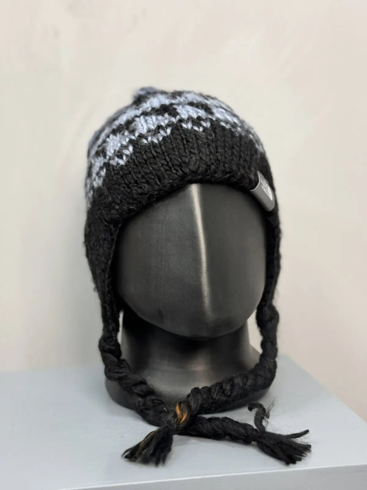 The North Face × Vintage Vintage wool The north face beanie hat TNF Y2K Japanese Size ONE SIZE - 2 Thumbnail