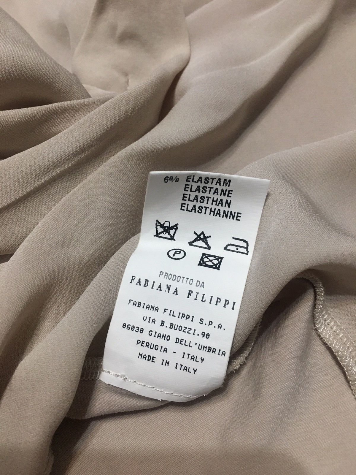 Fabiana Filippi Fabiana Filippi Beige Cotton Silk Blouse Shirt Size S Size S / US 4 / IT 40 - 11 Thumbnail