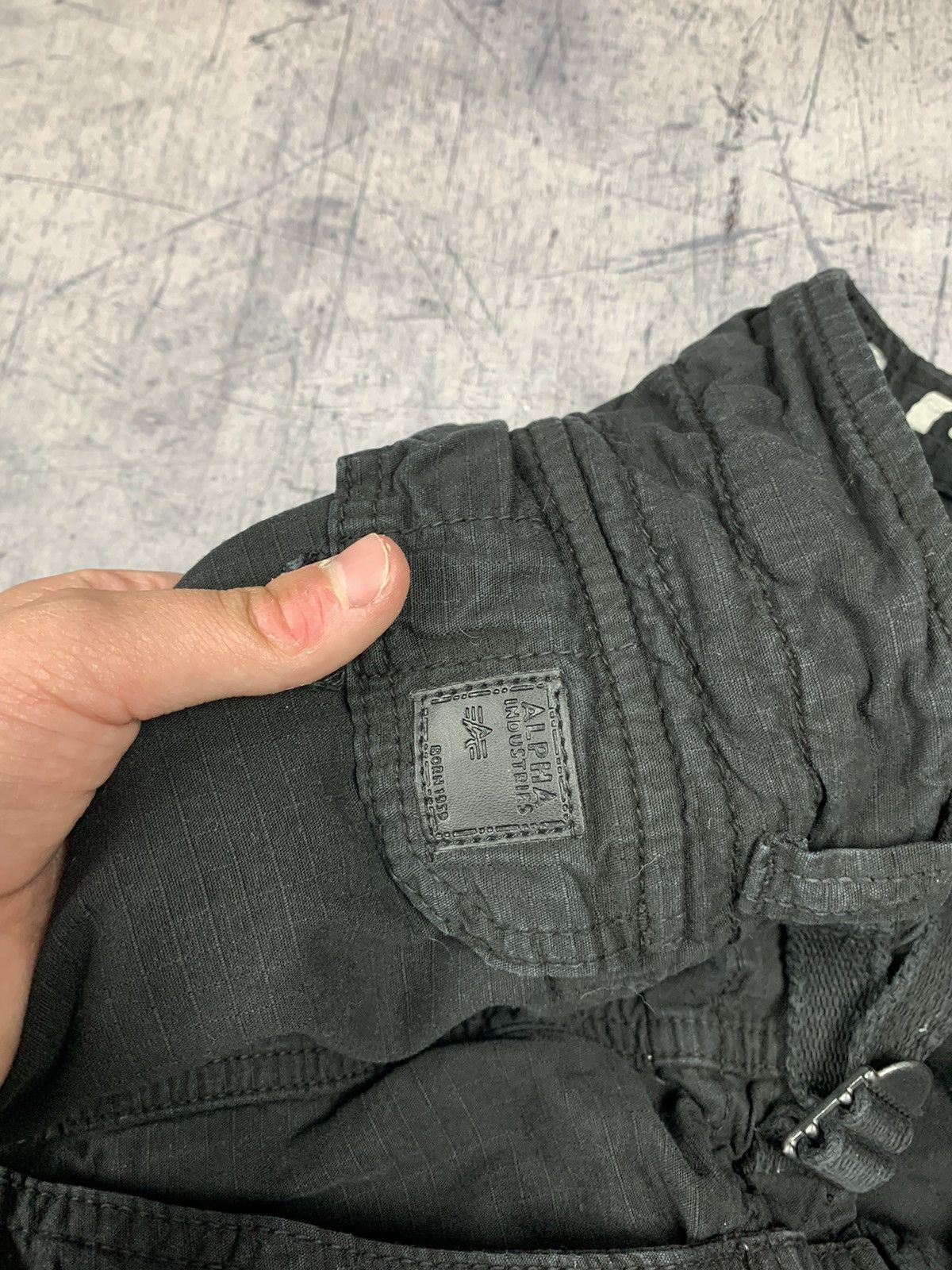 Alpha Industries × Vintage Vintage Alpha Industries Tactical Bondage Cargo Pants Y2K Size US 33 - 6 Thumbnail