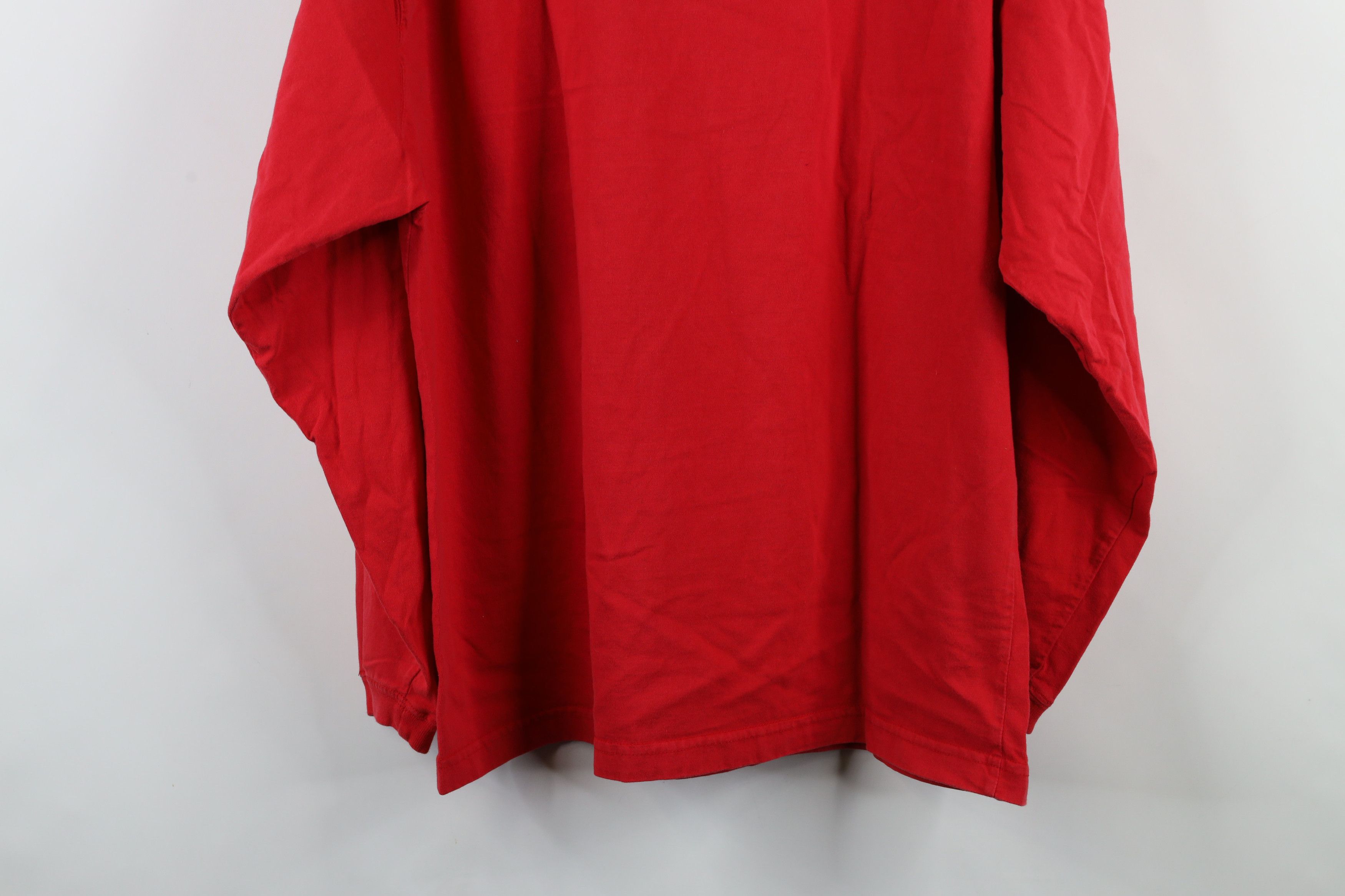 Vintage Vintage 90s Ohio State University Mock Neck T-Shirt Cotton Size US L / EU 52-54 / 3 - 9 Thumbnail