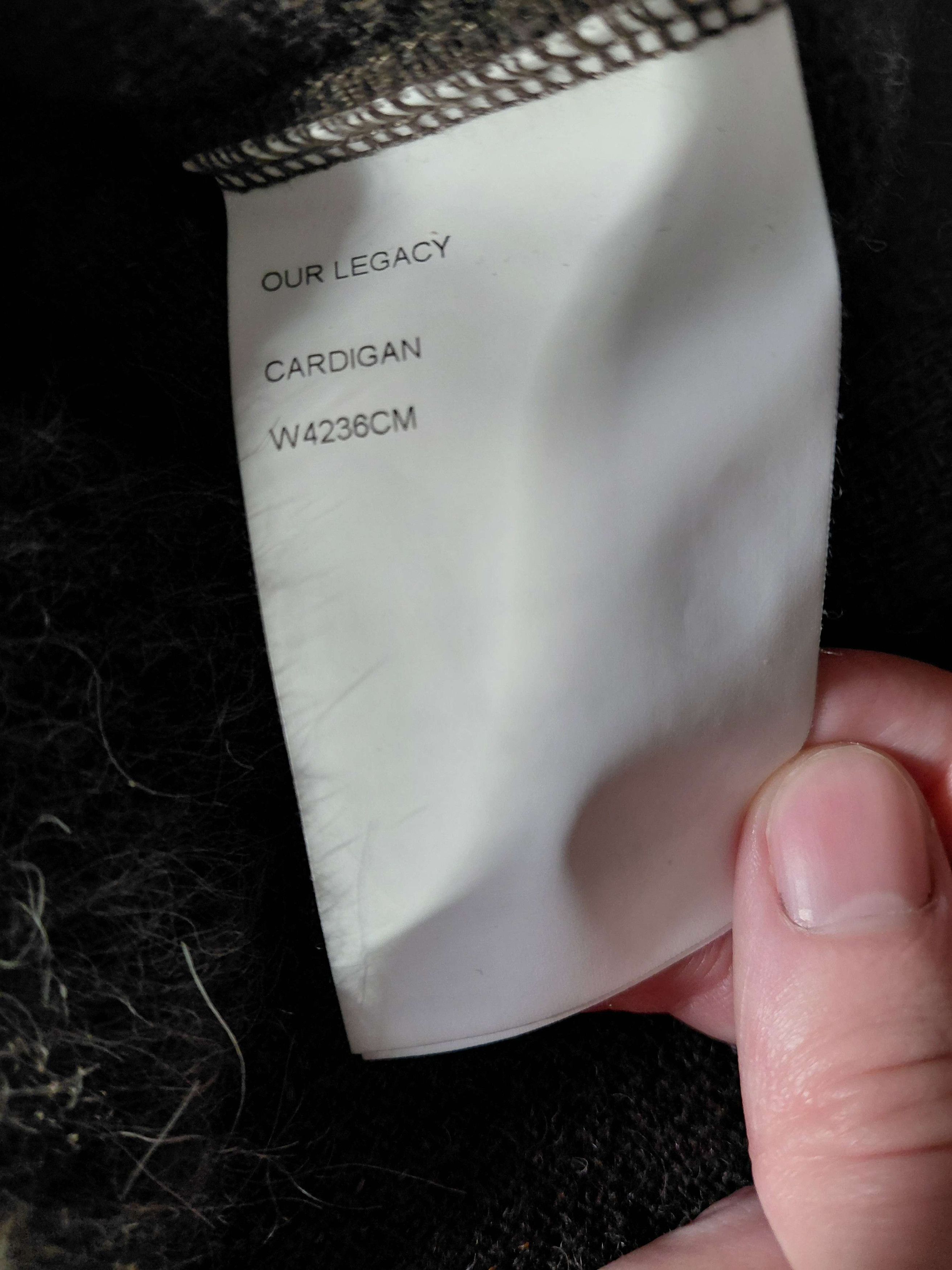 Our Legacy Our Legacy Mole Grey Cardigan Size US S / EU 44-46 / 1 - 5 Thumbnail