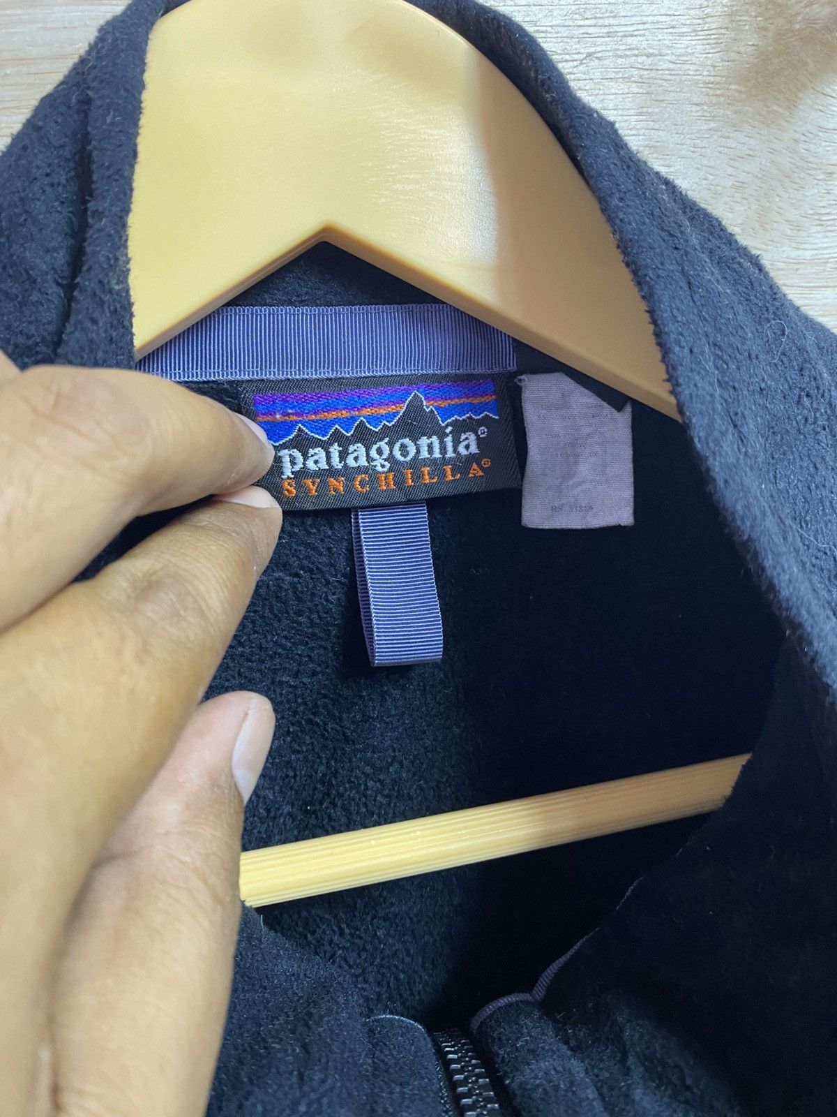 Patagonia Patagonia Men's Synchilla Fleece Jacket in black Size US XL / EU 56 / 4 - 3 Thumbnail