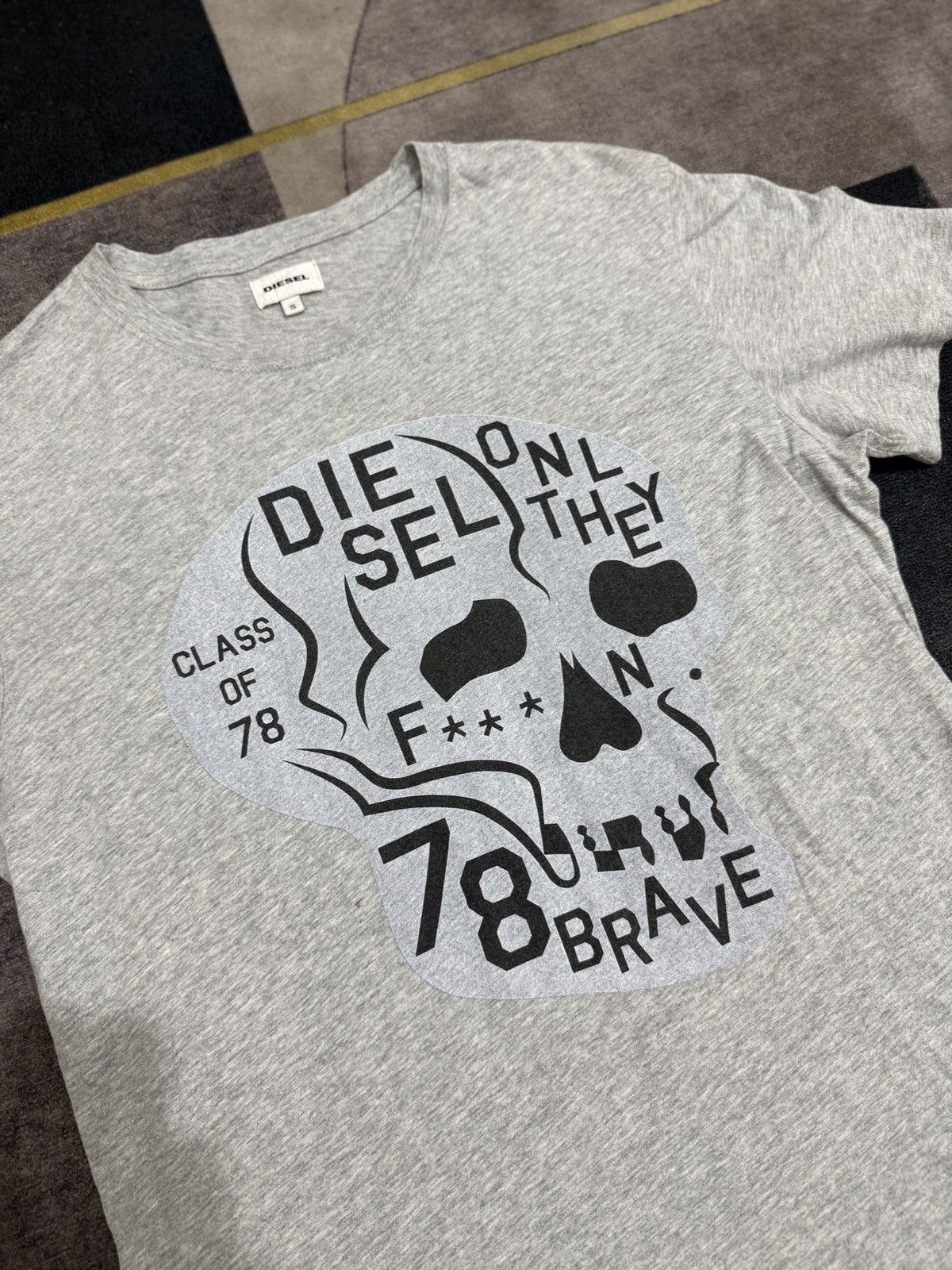 Diesel DIESEL SKULL ART TSHIRT Size US XL / EU 56 / 4 - 2 Thumbnail