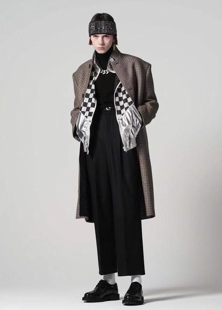 Hedi Slimane CELINE BY HEDI SLIMANE 21AW/FW CHECKERBOARD JACKET Size US S / EU 44-46 / 1 - 1 Thumbnail