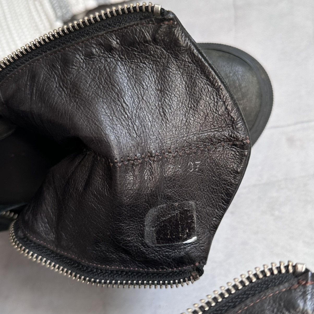 Dirk Bikkembergs Gothic Zipper Sneakers Inspired Guidi Cinzia Araia Vibe Size US 7 / IT 37 - 11 Thumbnail