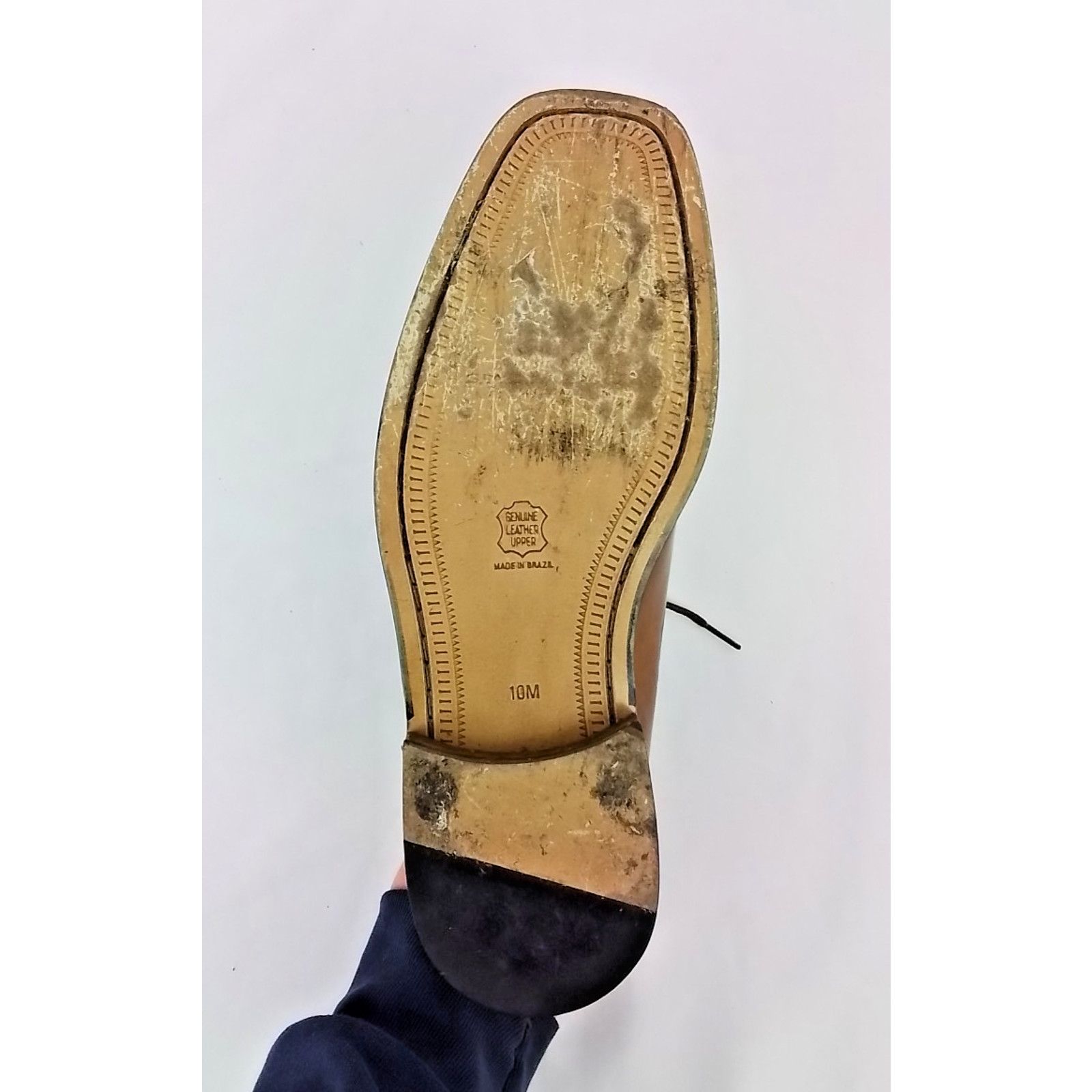 Stacy Adams Stacy Adams Dress Shoes Men's 10M Brown Lace Up Size US 10 / EU 43 - 11 Thumbnail