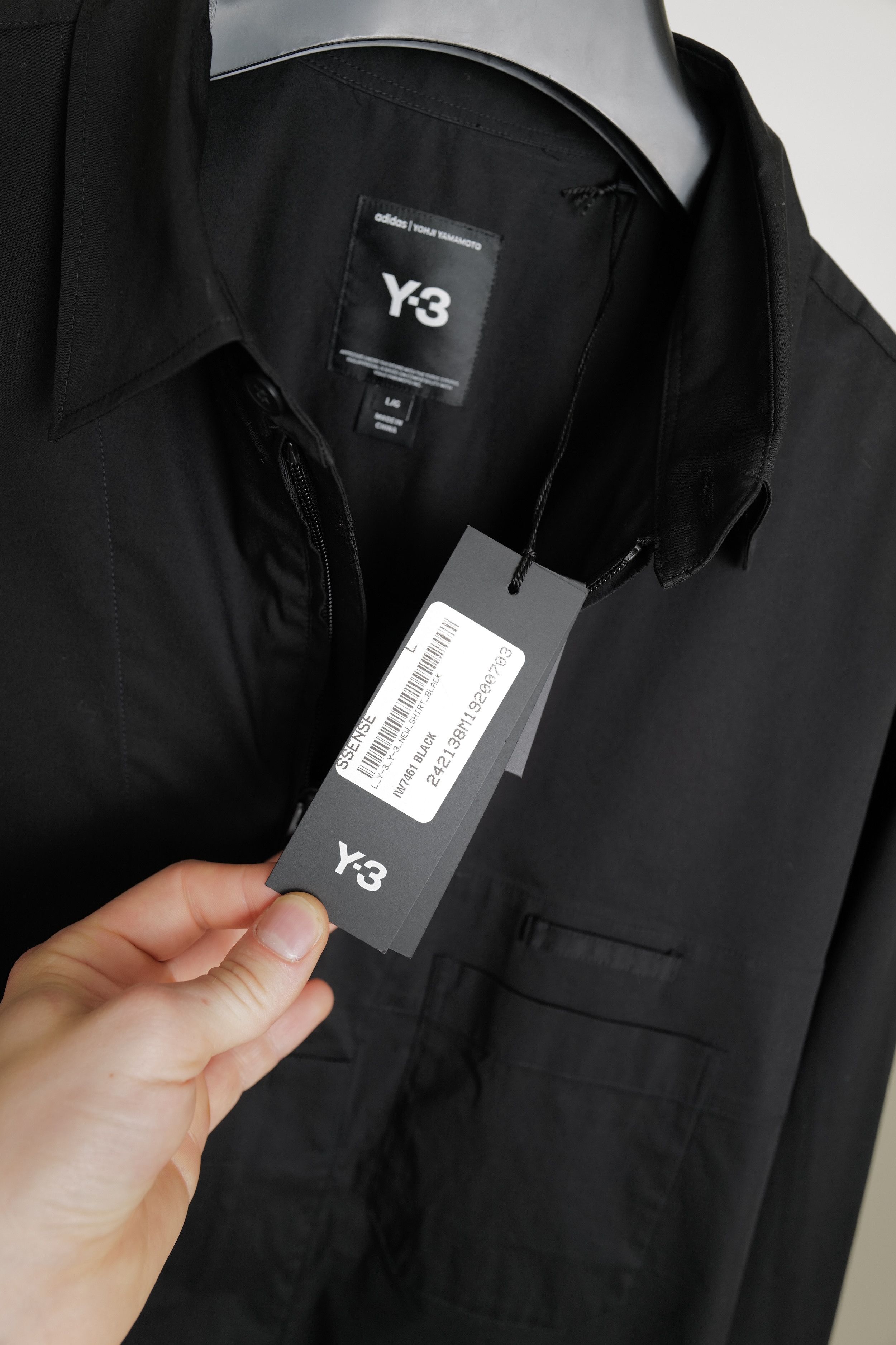 Y-3 Yohji Yamamoto Y-3 Long Shirt Size US L / EU 52-54 / 3 - 12 Thumbnail