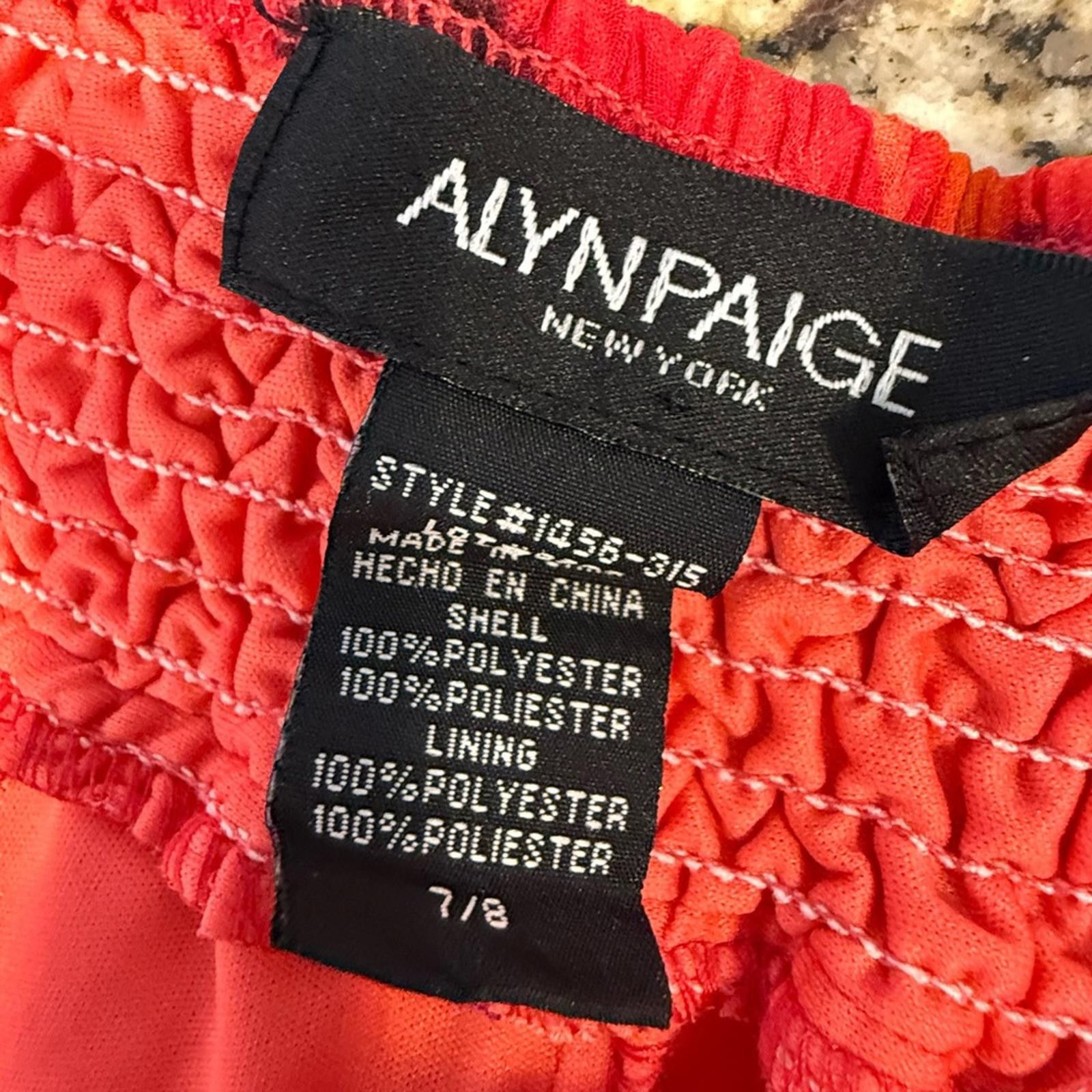 Alan Paine Alyn Paige New York floral maxi dress ruffle SZ 7/8 FLAW run Size M / US 6-8 / IT 42-44 - 8 Thumbnail
