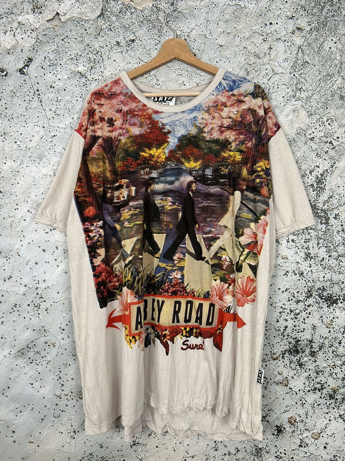 Vintage The Beatles Abbey Road Band Tee 90s AOP