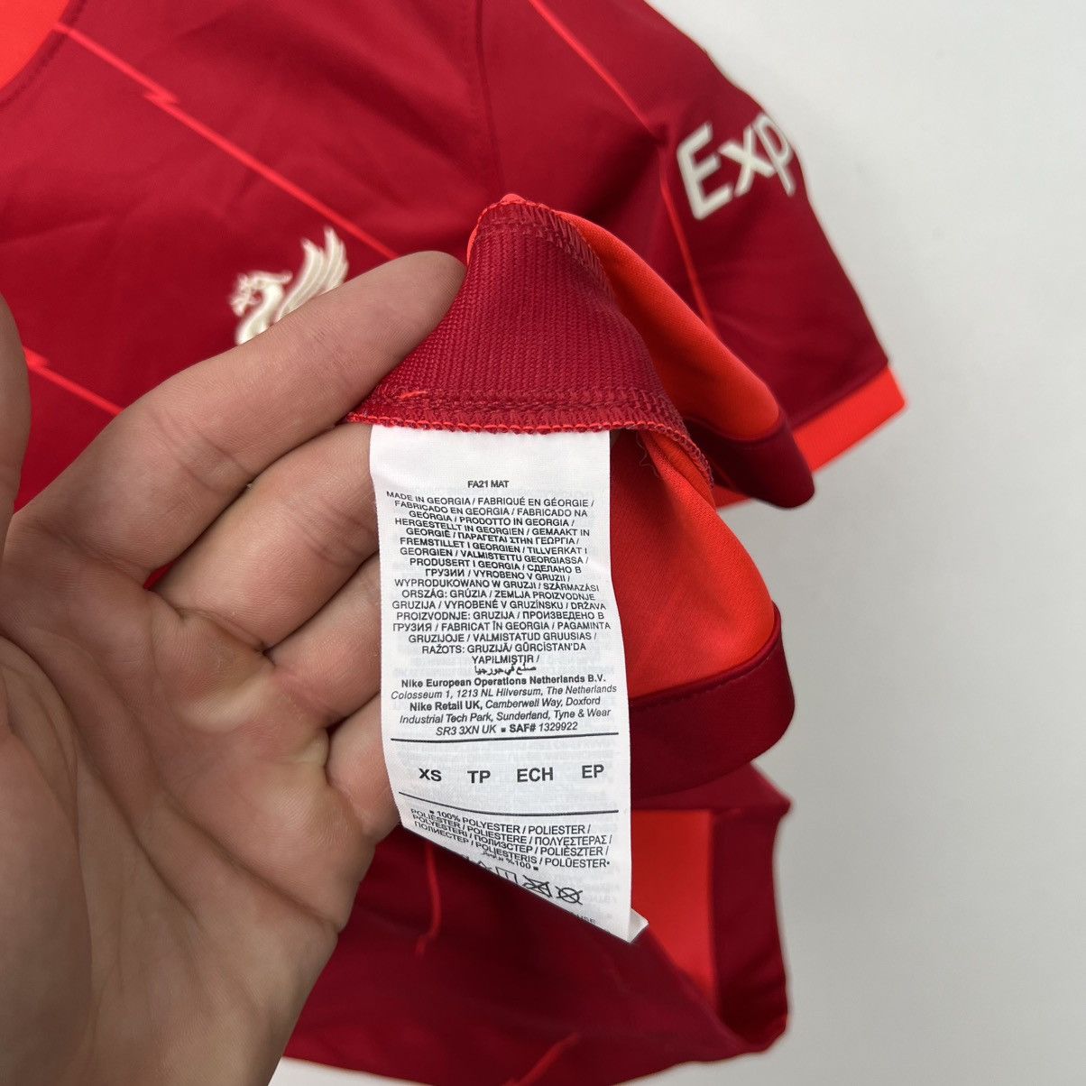 Nike Nike Women's Liverpool FC 2020 2021 Home Soccer Jersey Size XS / US 0-2 / IT 36-38 - 6 Thumbnail