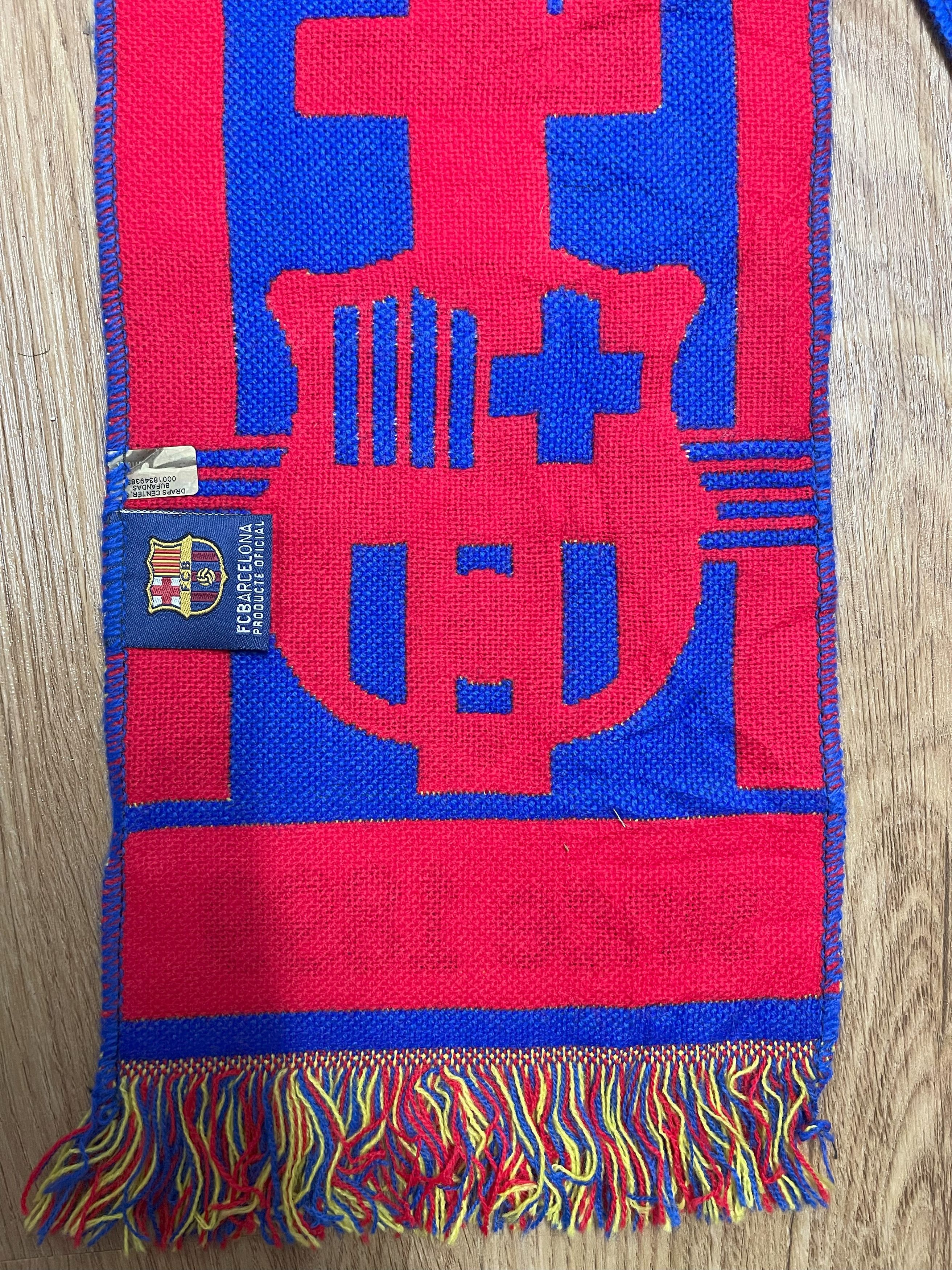 Vintage Vintage Barcelona FC Scarf / Muffler - 6069 Size ONE SIZE - 5 Thumbnail
