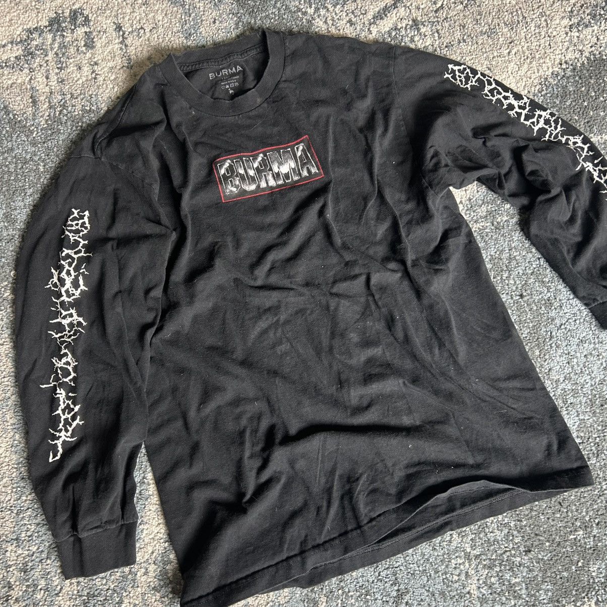 Burma DiSTRESSED DOOM METAL LiGHTNiNG PRiNT L/S JORDAN HARTiGAN Size US L / EU 52-54 / 3 - 5 Thumbnail