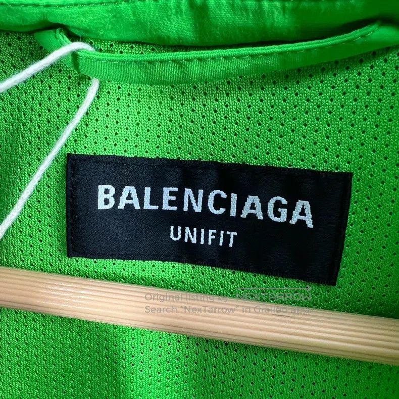 Balenciaga Balenciaga 3B color-block sports green jacket embroidered Size US XS / EU 42 / 0 - 4 Thumbnail