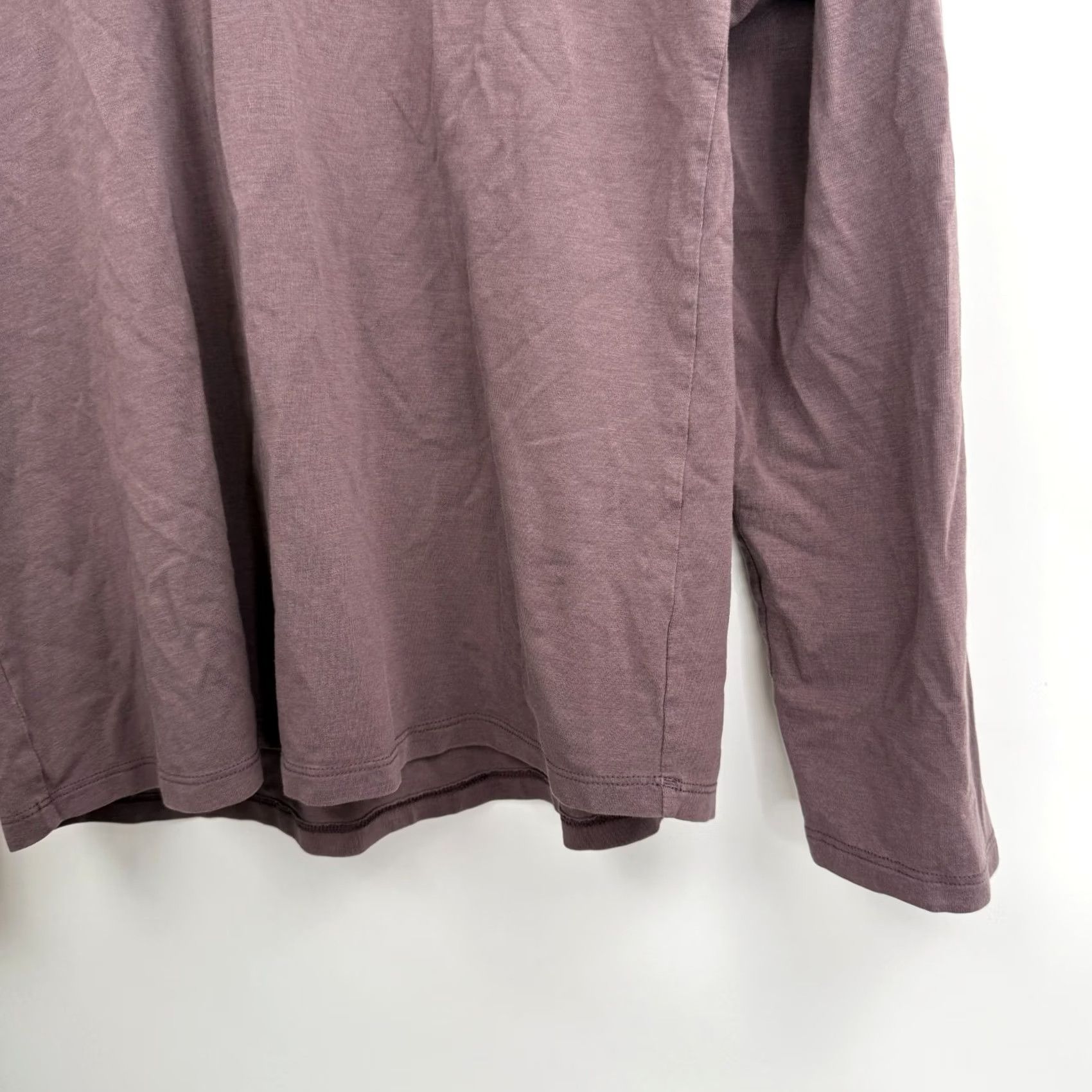 Lululemon Lululemon Henley Shirt Mens M Long Sleeve Brown Lightweight Modal Blend Shirt Size US M / EU 48-50 / 2 - 4 Thumbnail