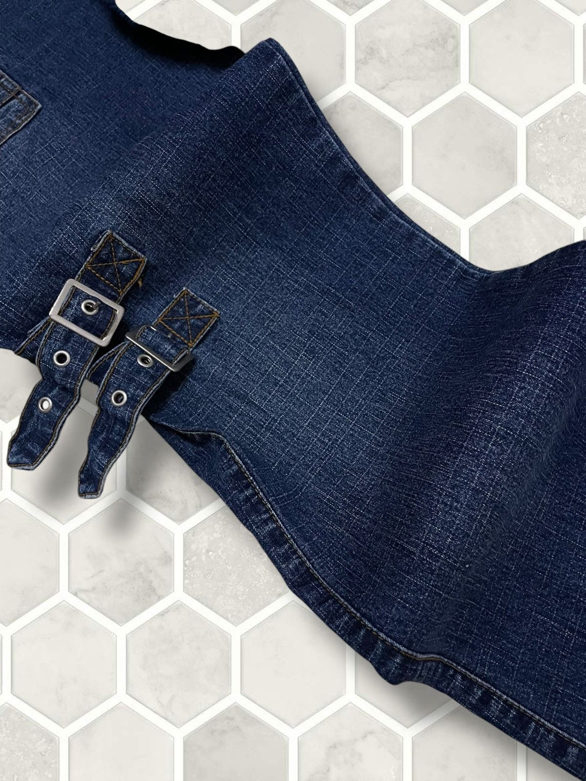 Hysteric Glamour Vintage Original Designer Japan Angela Bondage Flared Denim Size US 32 / EU 48 - 8 Thumbnail