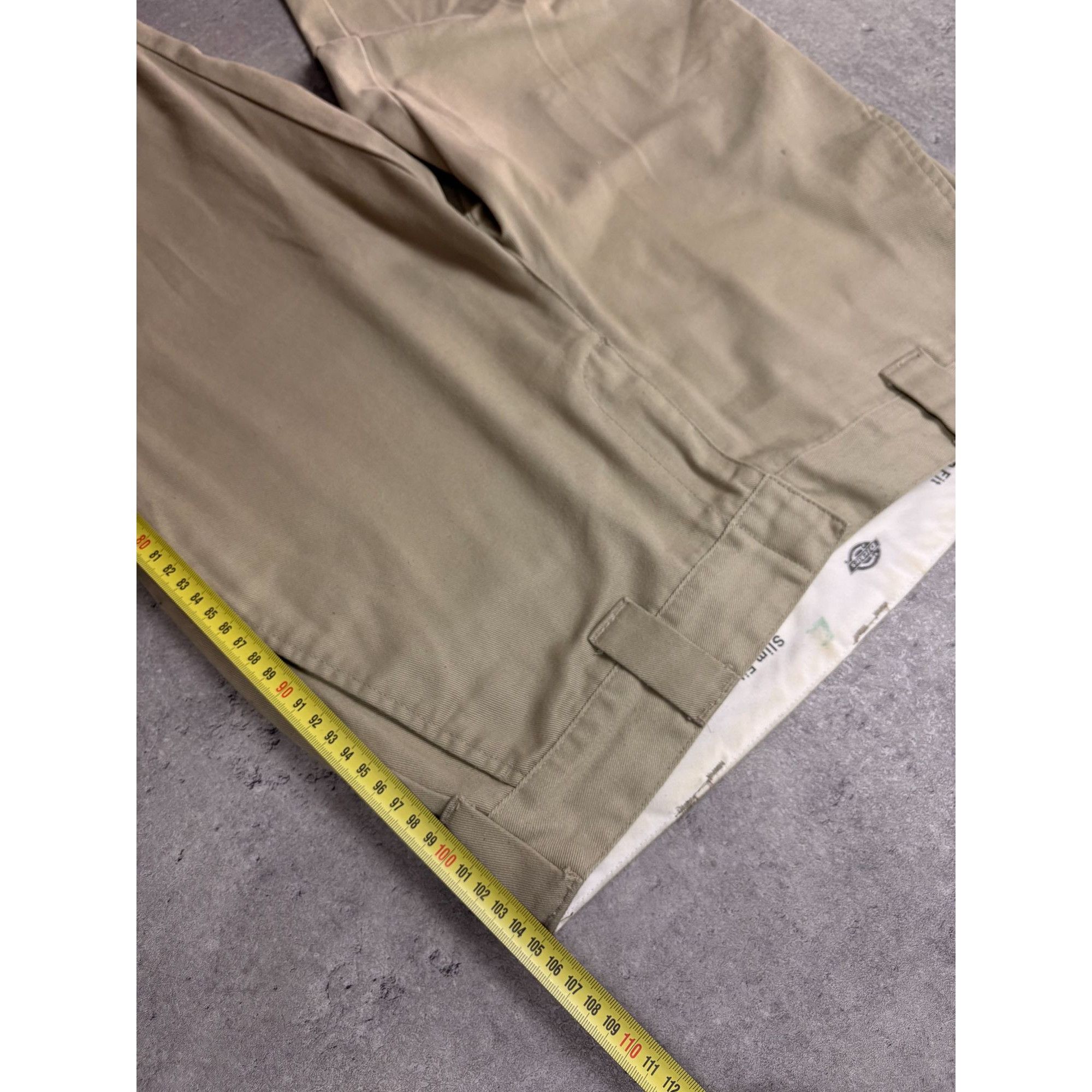 Dickies Dickies Slim Fit Chino Work Pants Khaki Beige Men’s W33 L32 Size US 32 / EU 48 - 9 Thumbnail