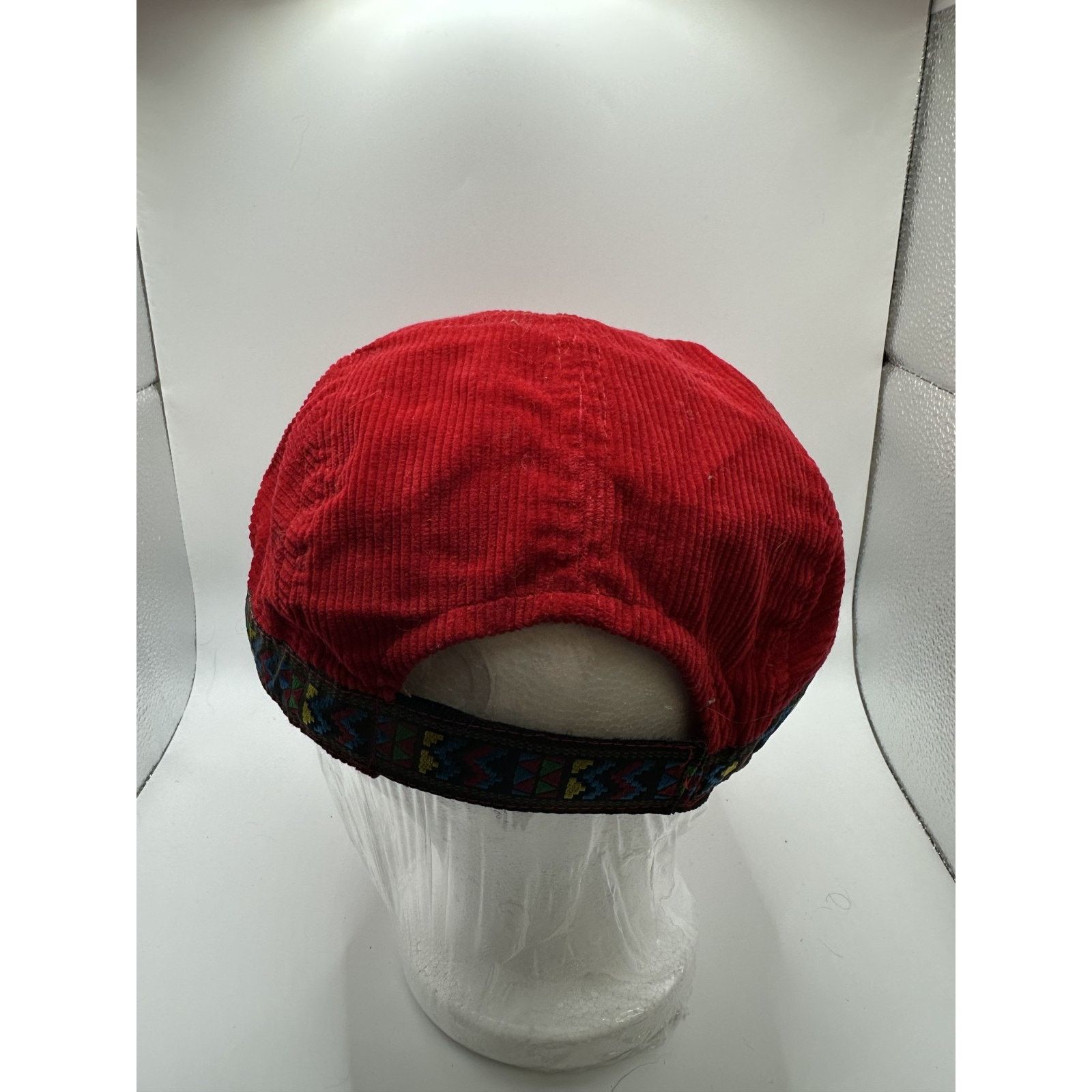 Other Vintage Krazy Tee Racing Corduroy Hat Red Size ONE SIZE - 5 Thumbnail