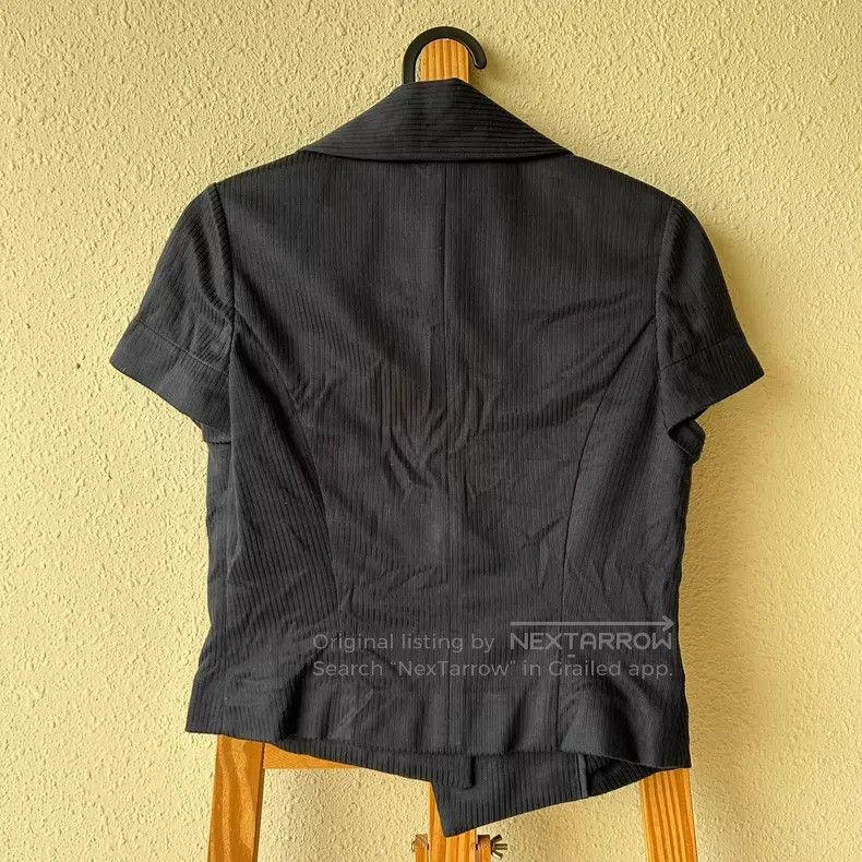 Vivienne Westwood Vivienne Westwood Petal Collar Short Sleeve Blazer Jacket Size S / US 4 / IT 40 - 3 Thumbnail