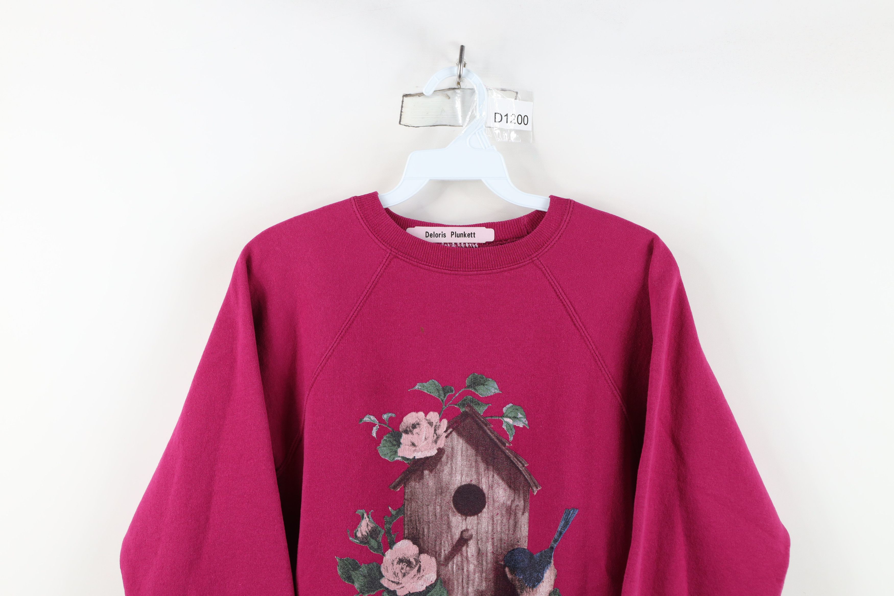 Vintage Vintage 90s Streetwear Nature Bird Crewneck Sweatshirt Size S / US 4 / IT 40 - 2 Thumbnail