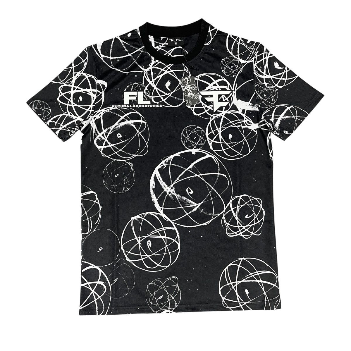 Futura Futura x Faze Clan “Atom” jersey black Tshirt small Size US S / EU 44-46 / 1 - 1 Thumbnail