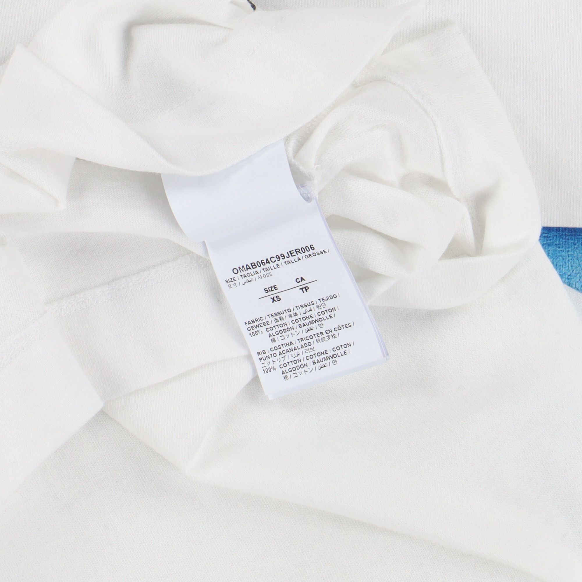 Off-White White Mona Lisa Logo Skate Long Sleeve T-Shirt Size XS / US 0-2 / IT 36-38 - 7 Thumbnail