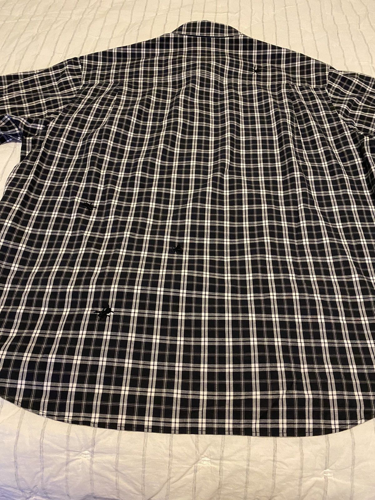 Undercover Undercover Navy Check Shirt Sz5 Size US XXL / EU 58 / 5 - 16 Thumbnail