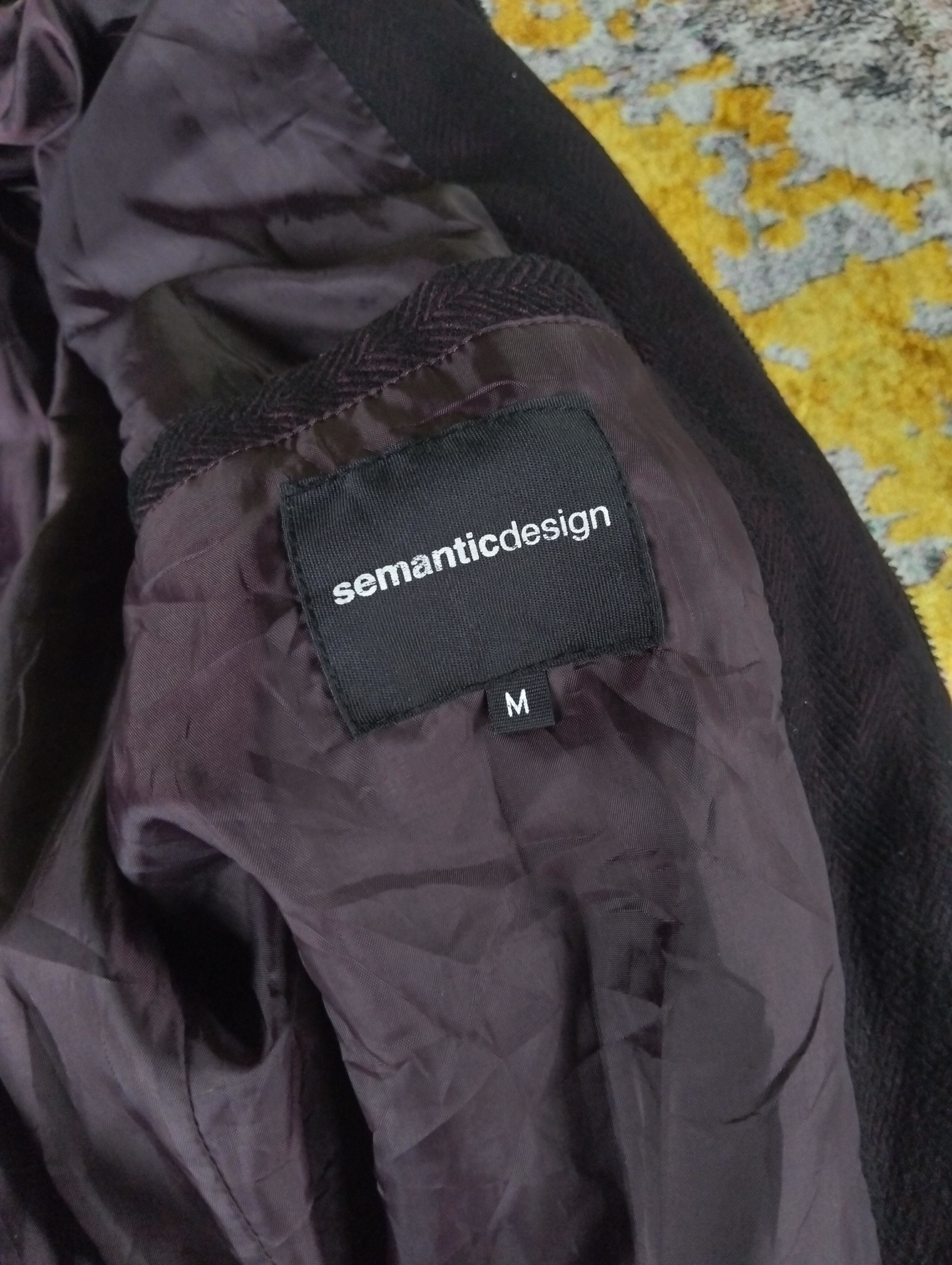 semanticdesign Semantic Design Layered Bikers Jacket Size US S / EU 44-46 / 1 - 8 Thumbnail