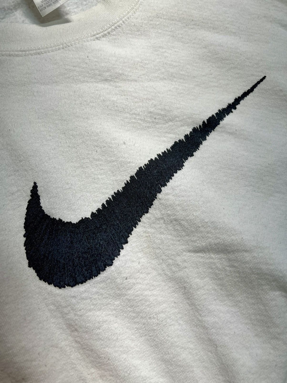 Nike × Vintage MADE IN USA - Vintage White Crewneck - RARE - XXL Size US XXL / EU 58 / 5 - 7 Thumbnail