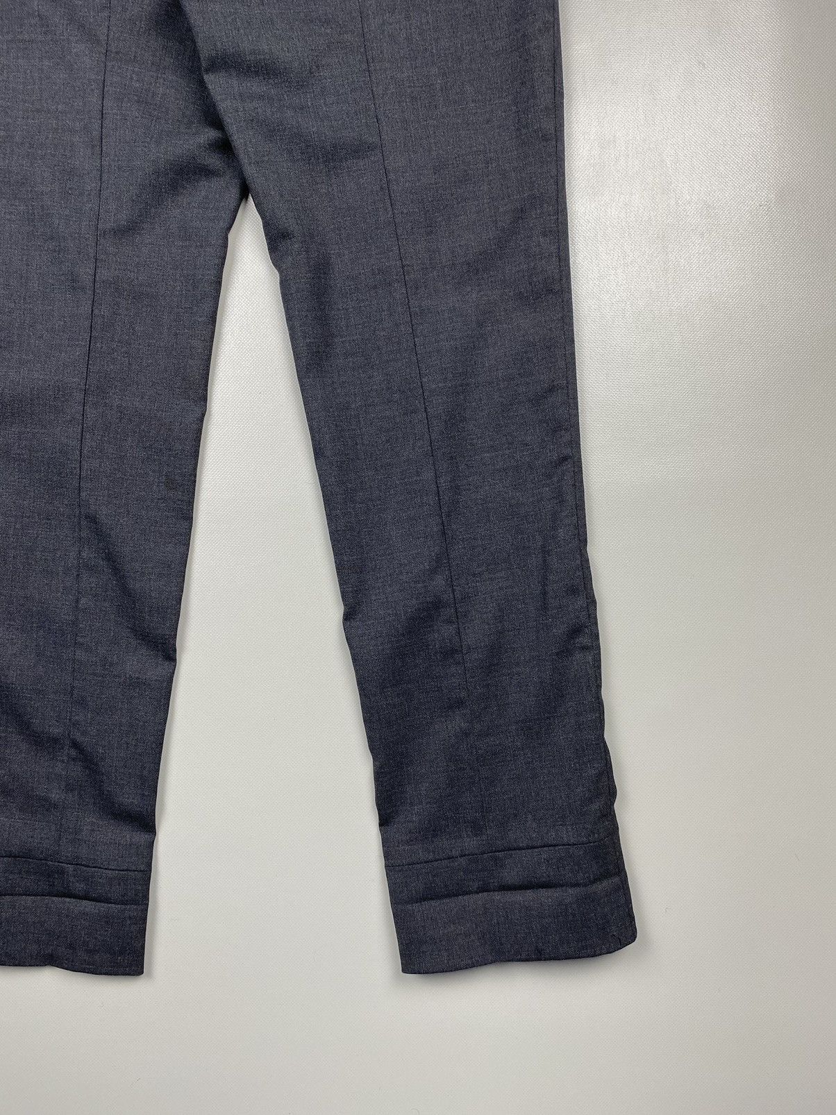 Prada Prada Women’s Black Tab Wool Trousers Pants Size 26" / US 2 / IT 38 - 13 Thumbnail