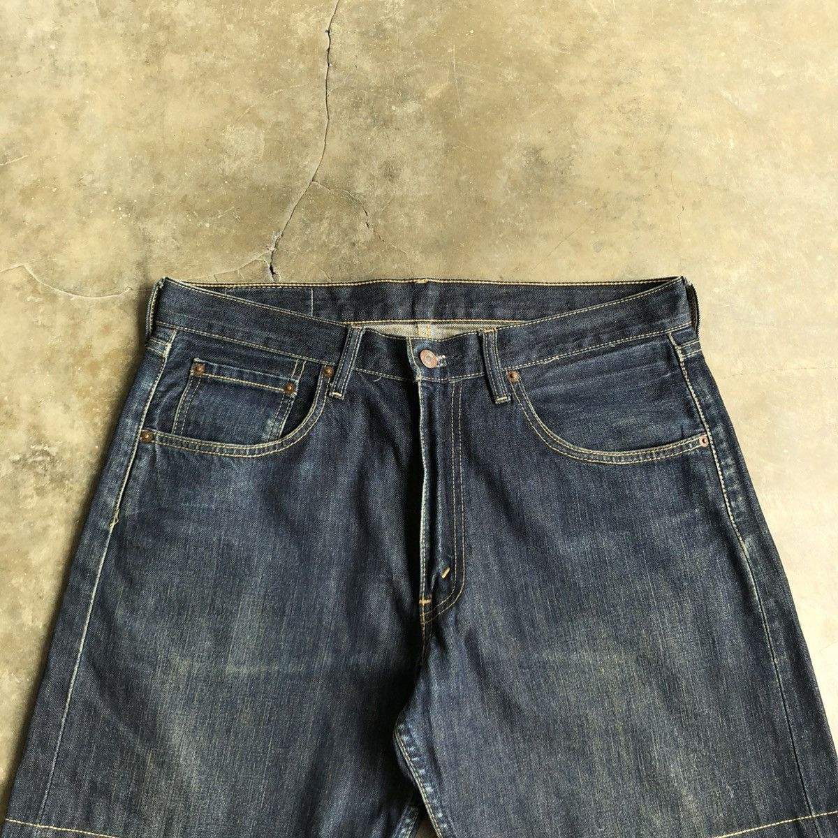 Levi's Vintage Clothing Vintage Levis 503 32x34 Denim Jeans Short Pants Size US 33 - 10 Thumbnail