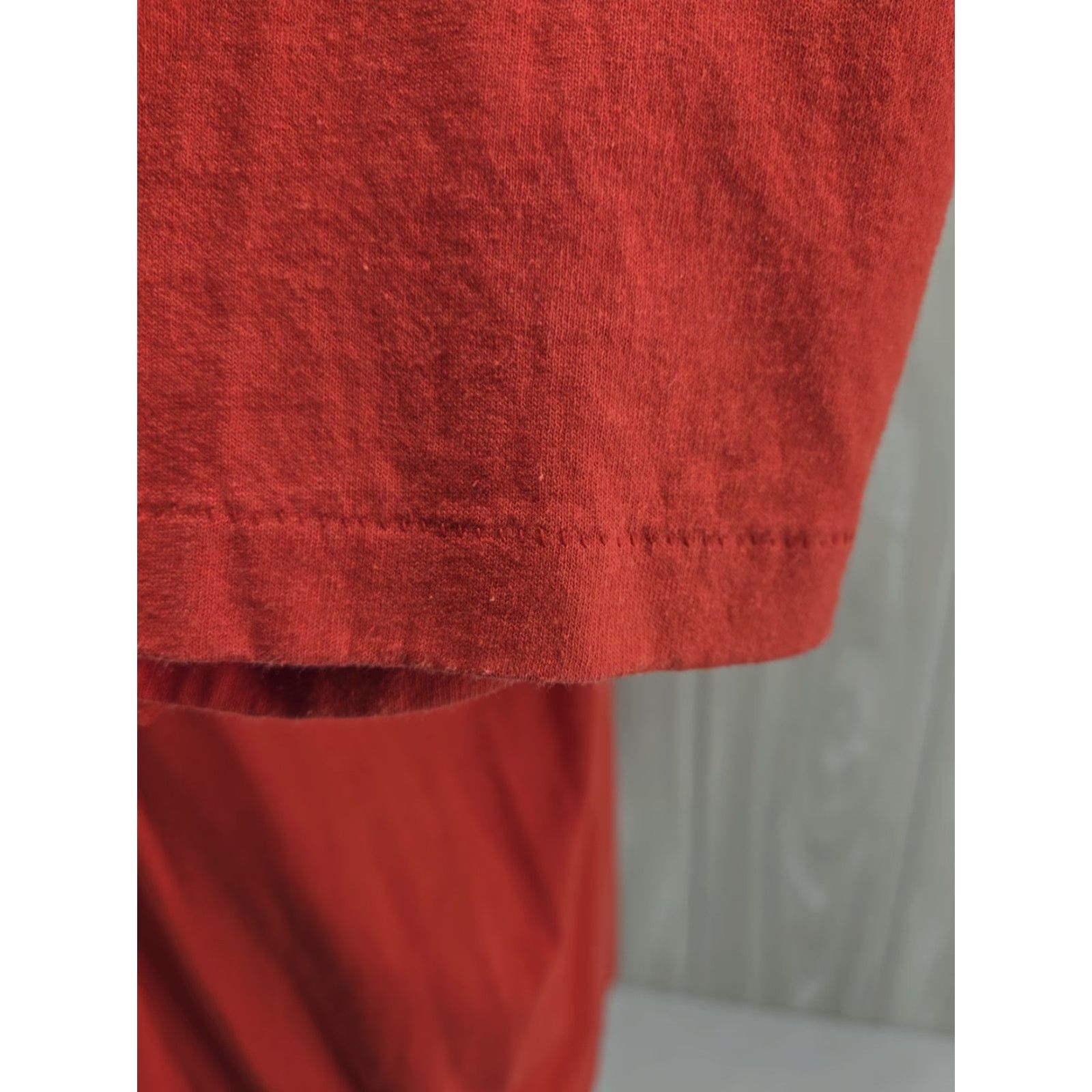 Hanes VINTAGE Hanes Dauphin Island Sea Lab Red Shirt Mens XL Single Stitch Crew Neck Graphic Print Jersey Cotton Short Sleeve All Seasons Size US XL / EU 56 / 4 - 7 Thumbnail