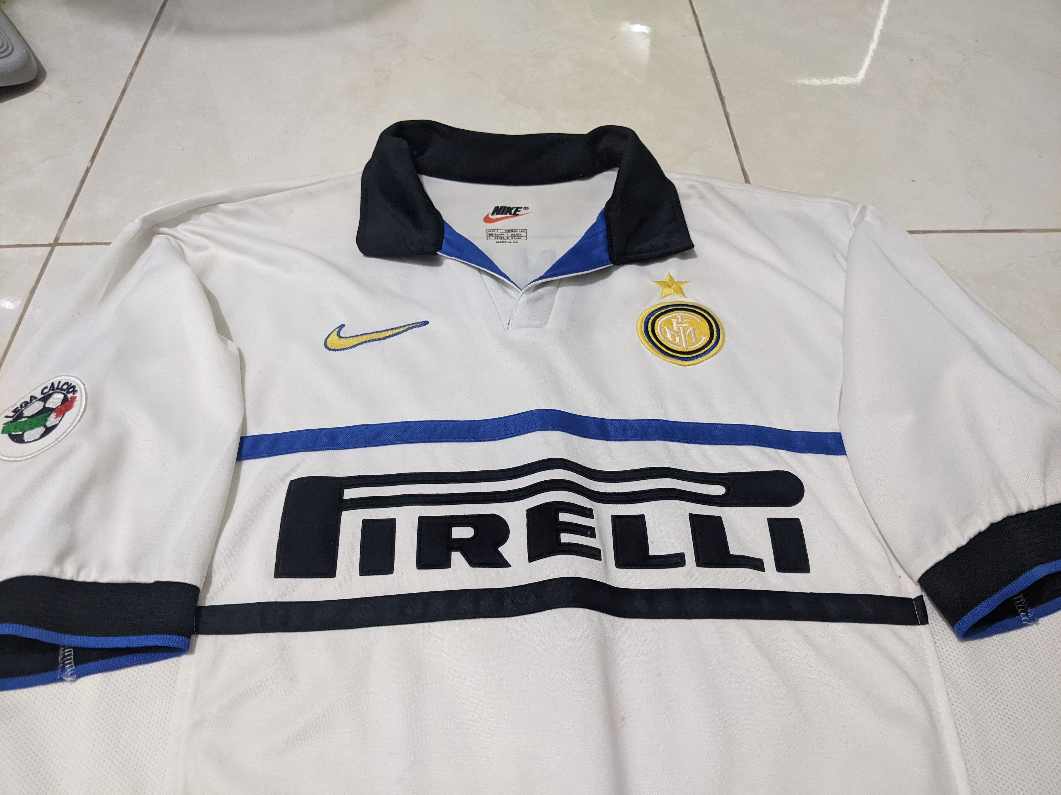 Nike Jersey inter Milan away 1998 Ronaldo football shirt Size US L / EU 52-54 / 3 - 3 Thumbnail