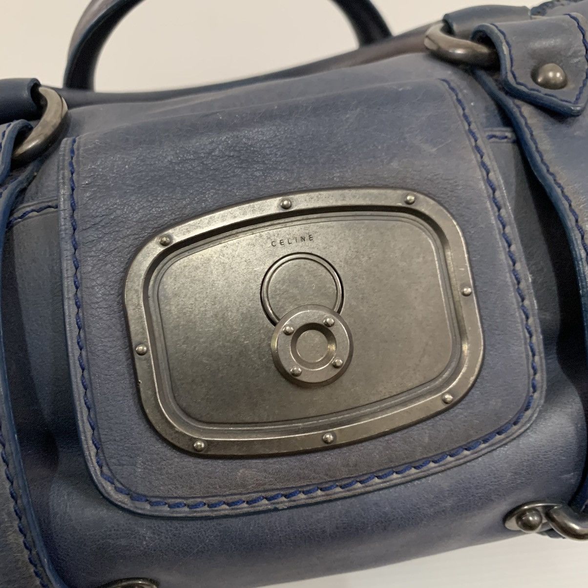 Celine Celine Leather Boston Handbag Size ONE SIZE - 6 Thumbnail