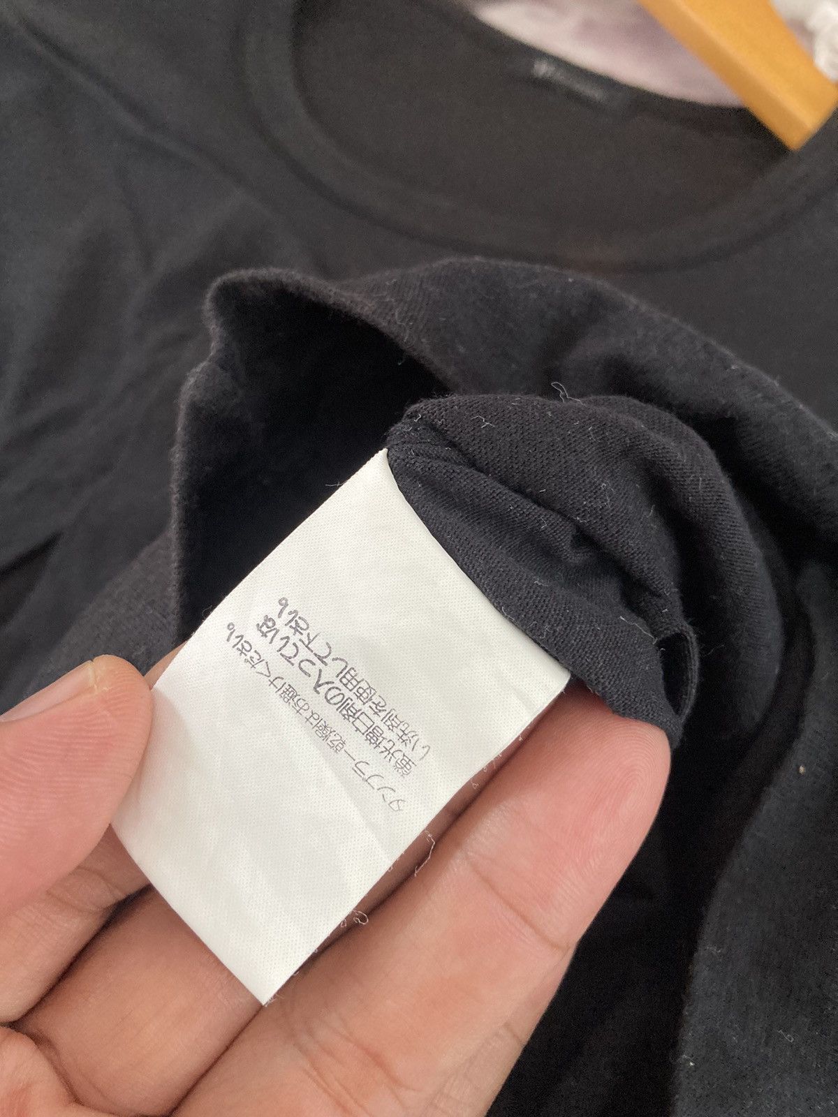 Y's for Men Y’s for Men Yohji Yamamoto Archive Black T-Shirt Size L Size US L / EU 52-54 / 3 - 8 Thumbnail