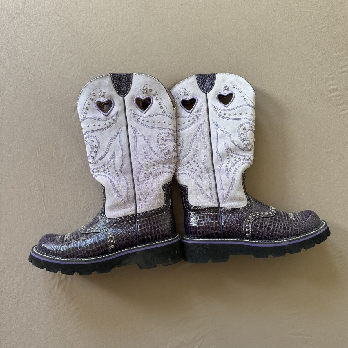 Ariat Ariat Fatbaby Gembaby Tall Buckaroo Cowboy Boots Size US 7 / IT 37 - 2 Thumbnail