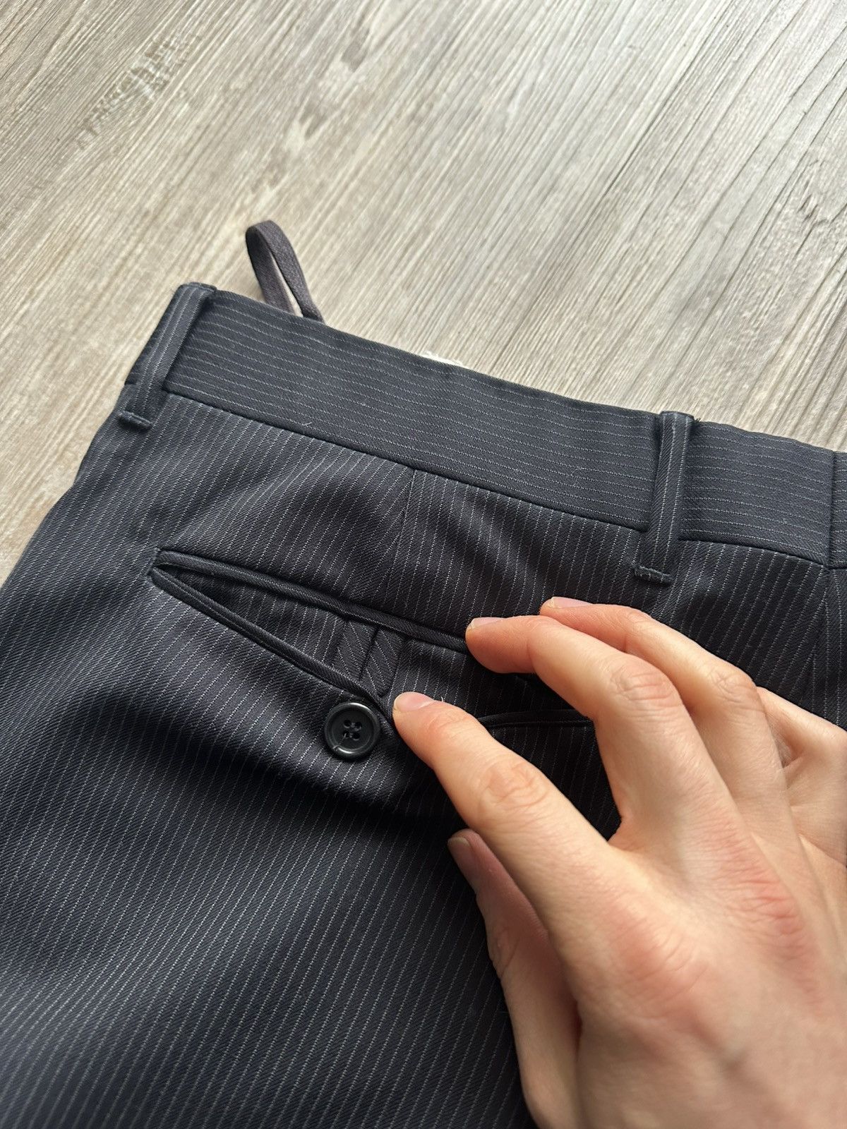 Helmut Lang Rare Archive Helmut Lang Pinstriped Suit (48/M) Size 38R - 19 Thumbnail