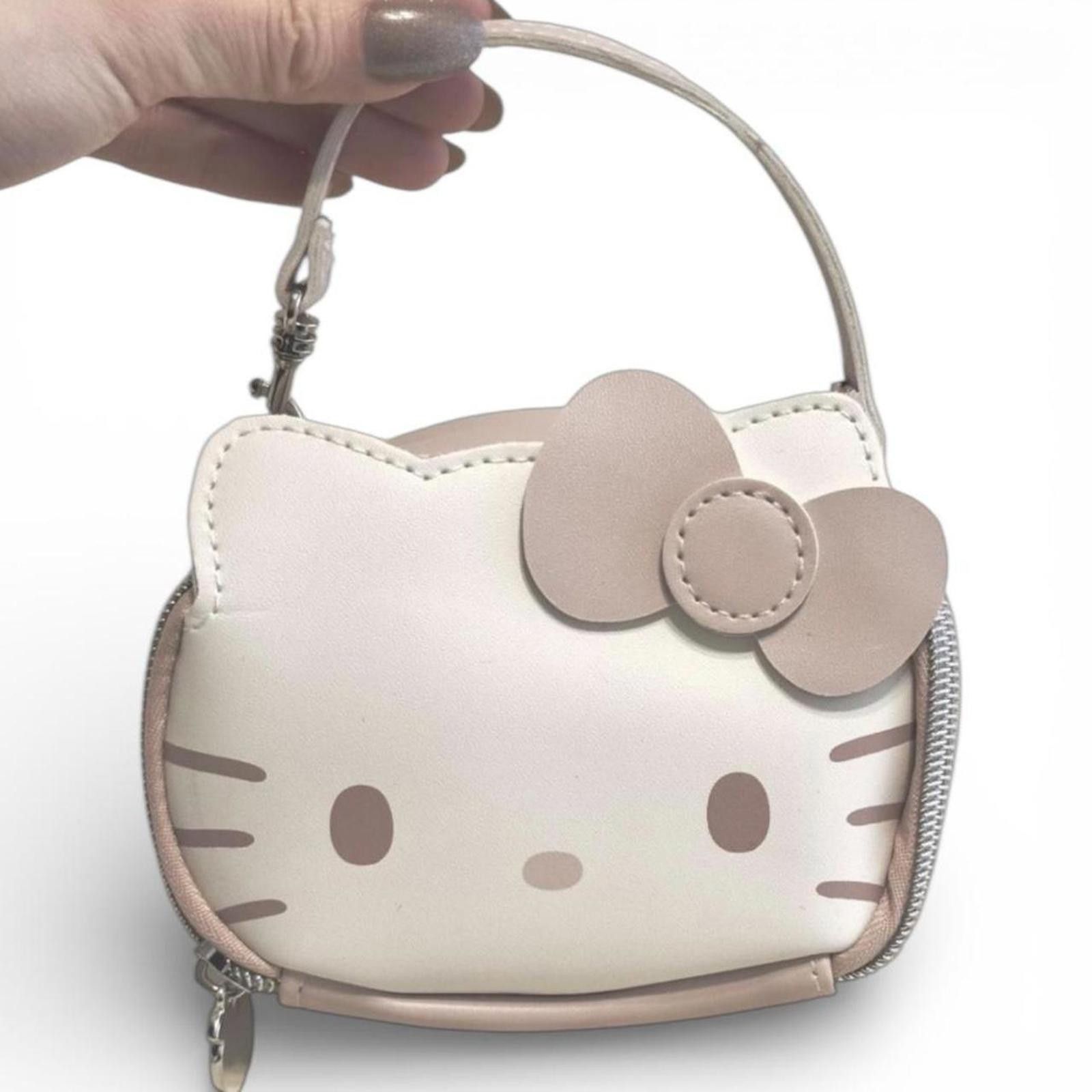 Other Hello kitty small whimsy coquette baby pink hand purse / bag Size ONE SIZE - 1 Thumbnail