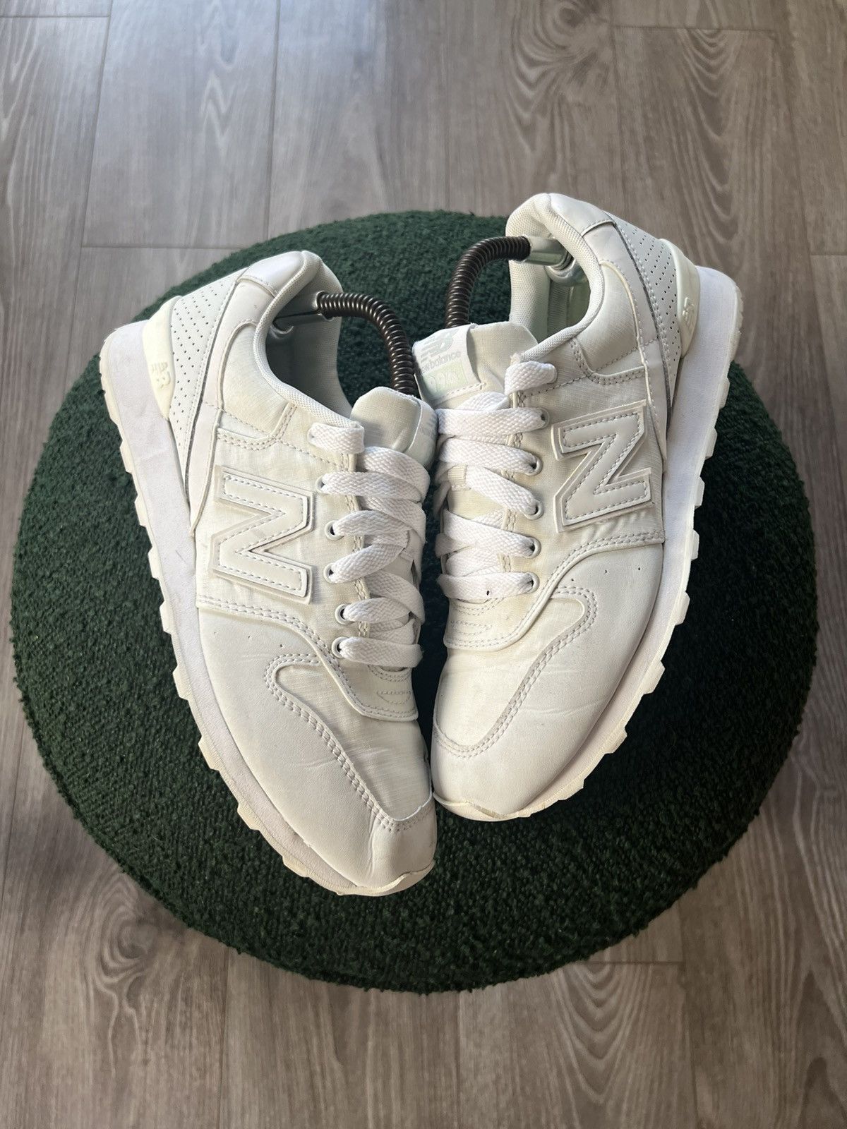 Japanese Brand × New Balance ‼️New Balance 996 Running Navy White Sneakers‼️ Size US 8 / IT 38 - 3 Thumbnail