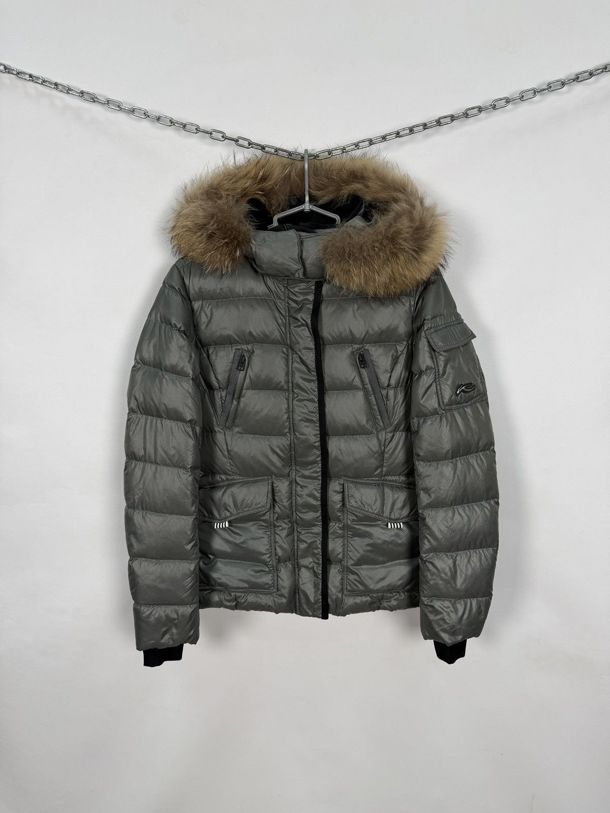 KJUS Kjus Ladies Cosmopolitan Down Puffer With Fur Jacket Size M Size M / US 6-8 / IT 42-44 - 1 Thumbnail