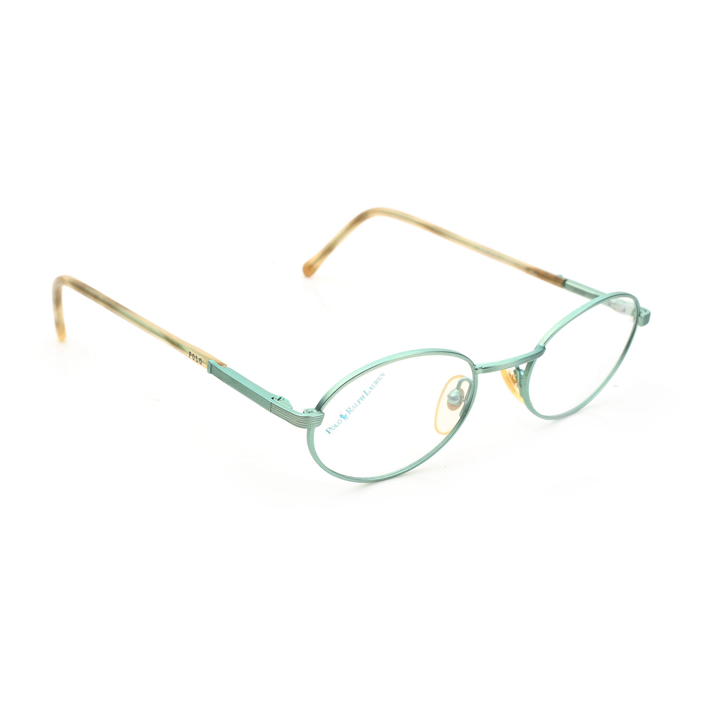 image of Archival Clothing x Polo Ralph Lauren Polo Ralph Laurent '90S Silver Oval Glasses, Men's