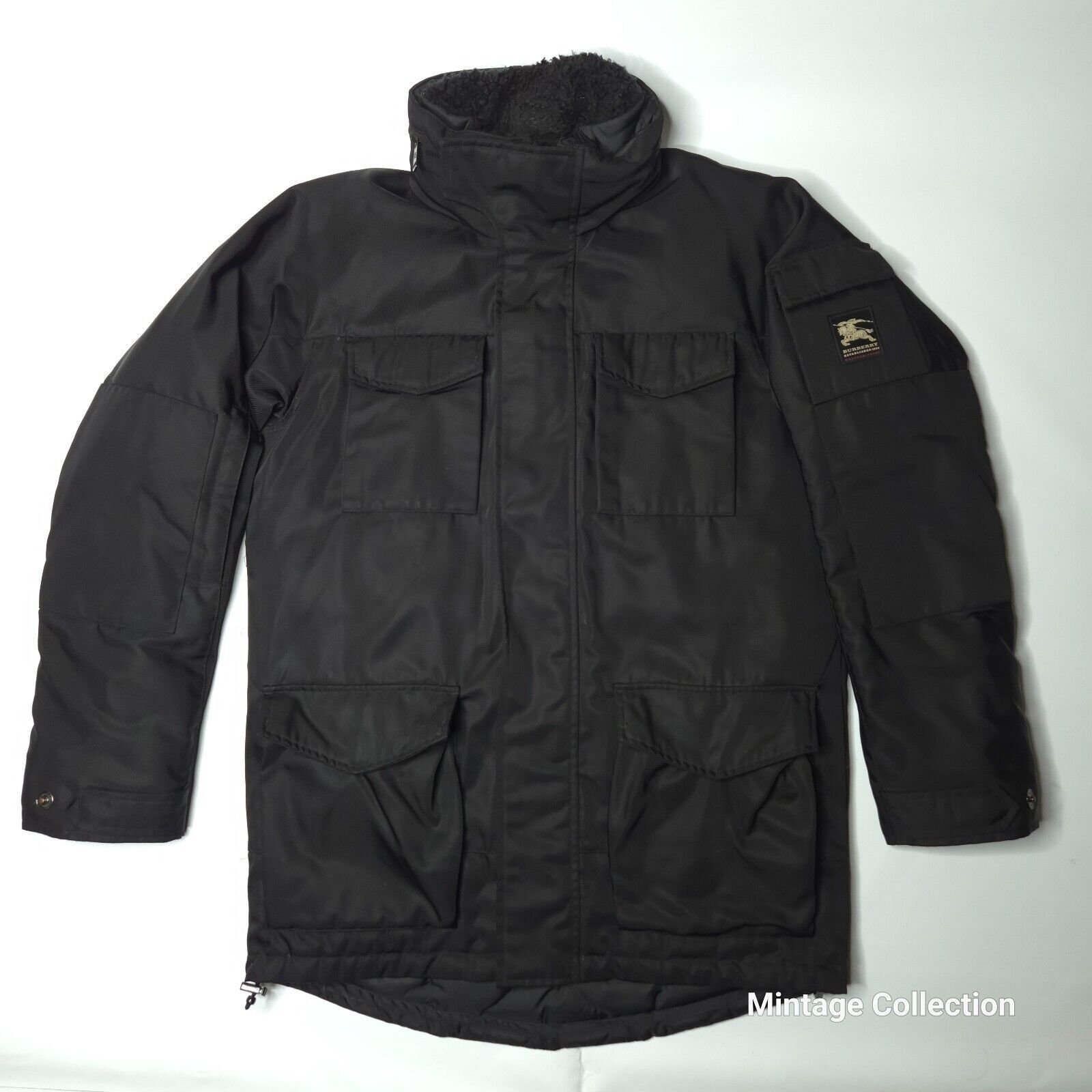 Burberry BURBERRY BLACK WEATHER-PROOF MILITARY PARKA DOWN JACKET S Size US S / EU 44-46 / 1 - 2 Thumbnail