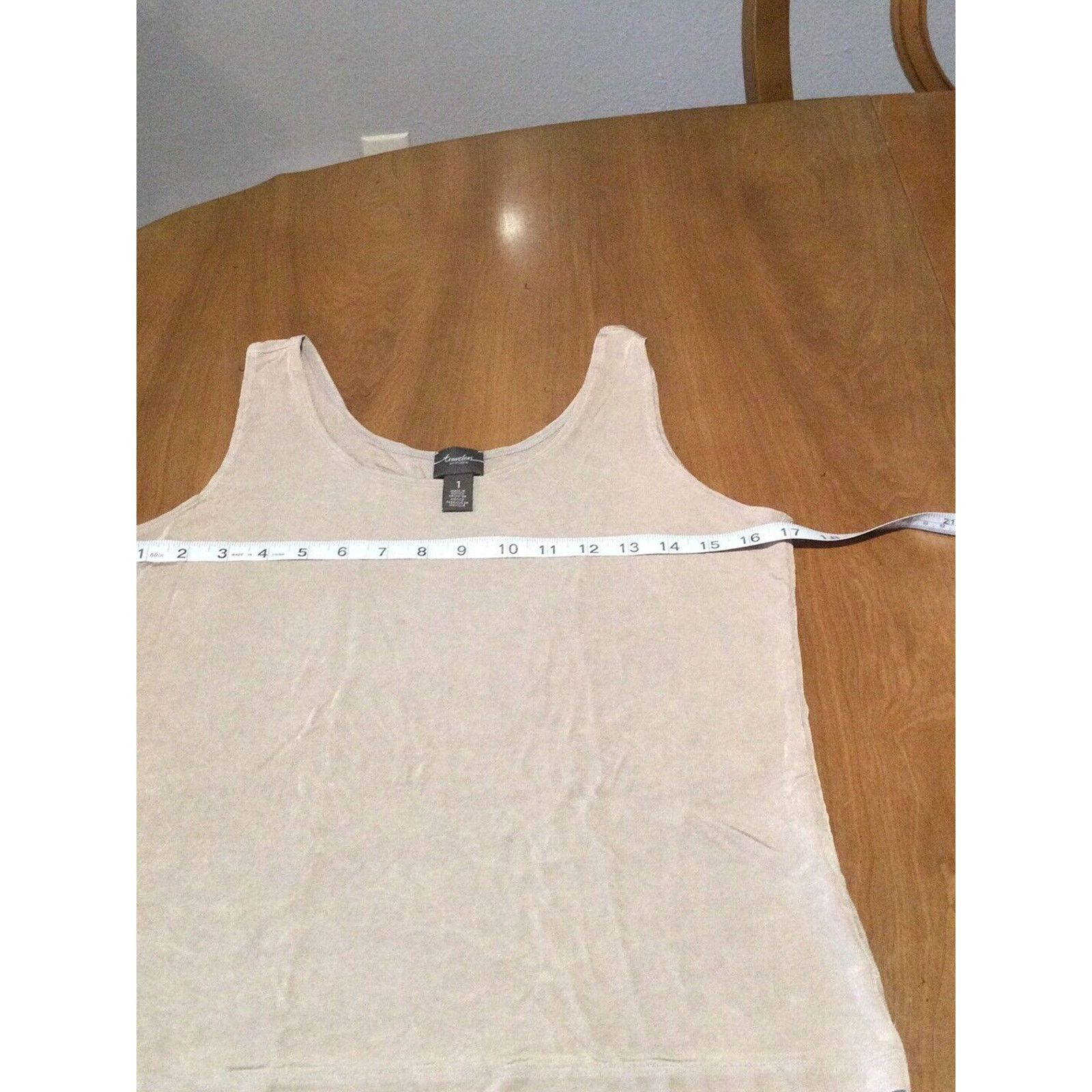 Chicos Chico's Contemporary Tank Tan Size 1/M/8 Size M / US 6-8 / IT 42-44 - 18 Thumbnail