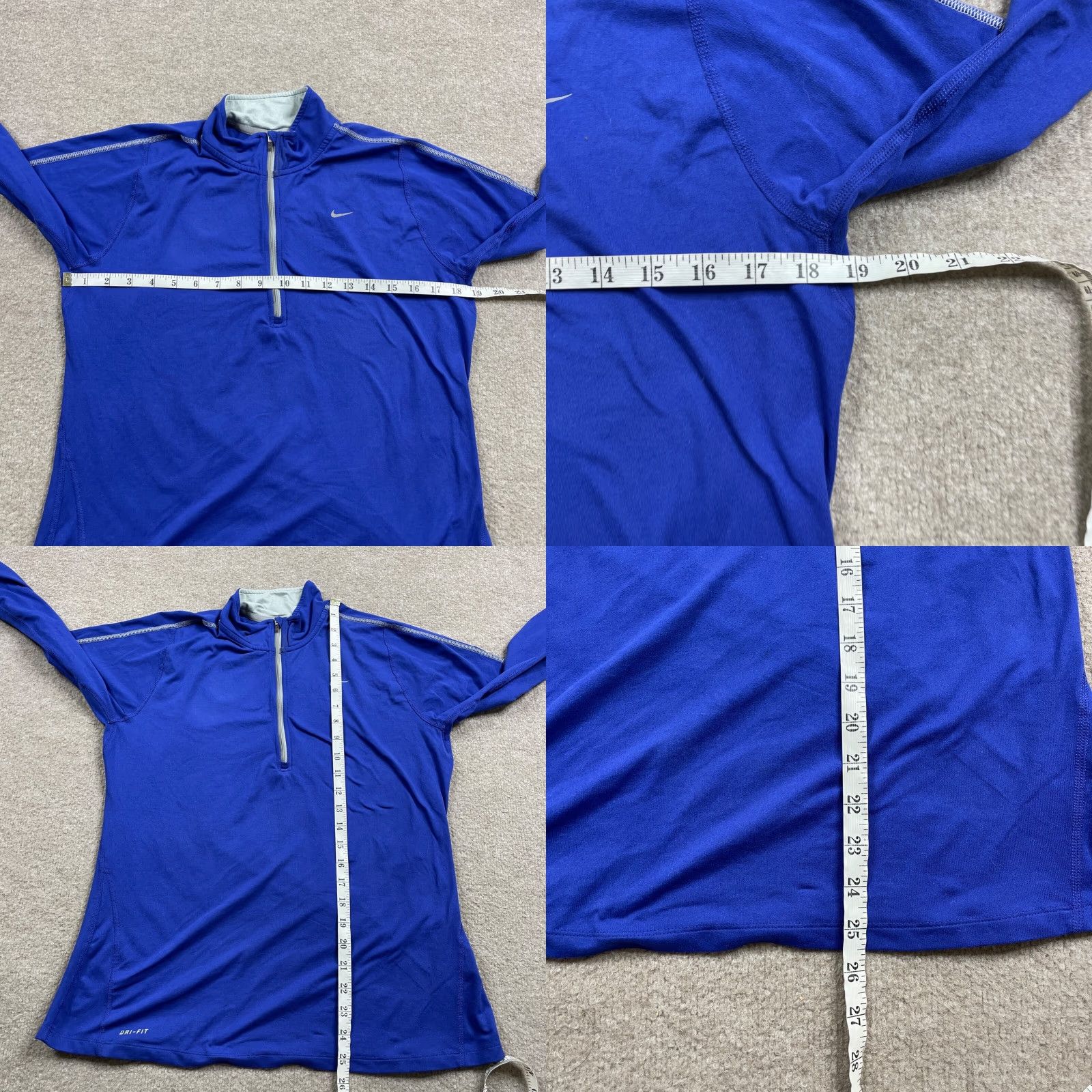 Nike Nike Sweater Women's Large Purple Long Sleeve Breathable Lightweight Performance Size L / US 10 / IT 46 - 8 Thumbnail