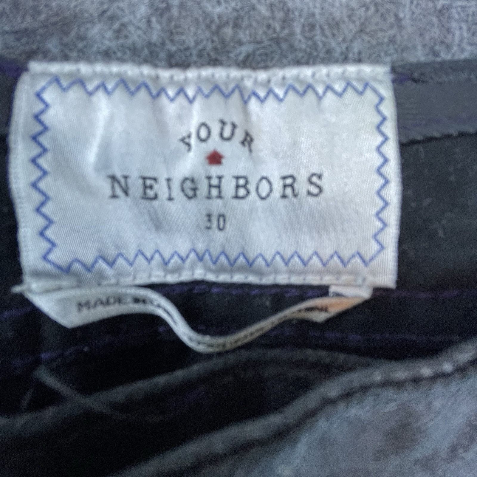 Your Neighbors Your Neighbors Urban Outfitters Jeans Mens 30 Black Straight Size US 30 / EU 46 - 7 Thumbnail